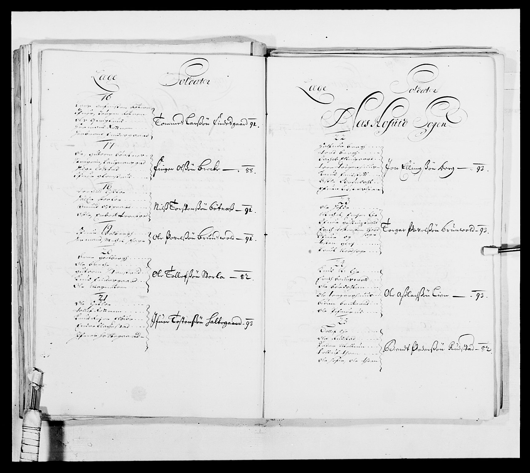 Kommanderende general (KG I) med Det norske krigsdirektorium, AV/RA-EA-5419/E/Ea/L0499: Opplandske regiment, 1690-1693, s. 307