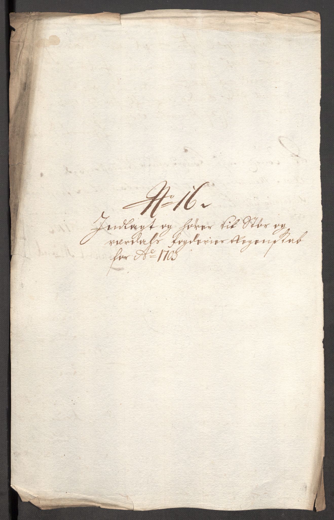 Rentekammeret inntil 1814, Reviderte regnskaper, Fogderegnskap, RA/EA-4092/R62/L4194: Fogderegnskap Stjørdal og Verdal, 1703, s. 198