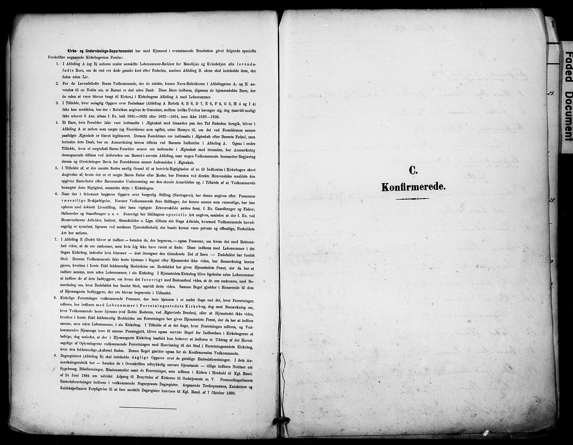 Domkirken sokneprestkontor, AV/SAST-A-101812/001/30/30BA/L0031: Ministerialbok nr. A 30, 1896-1916