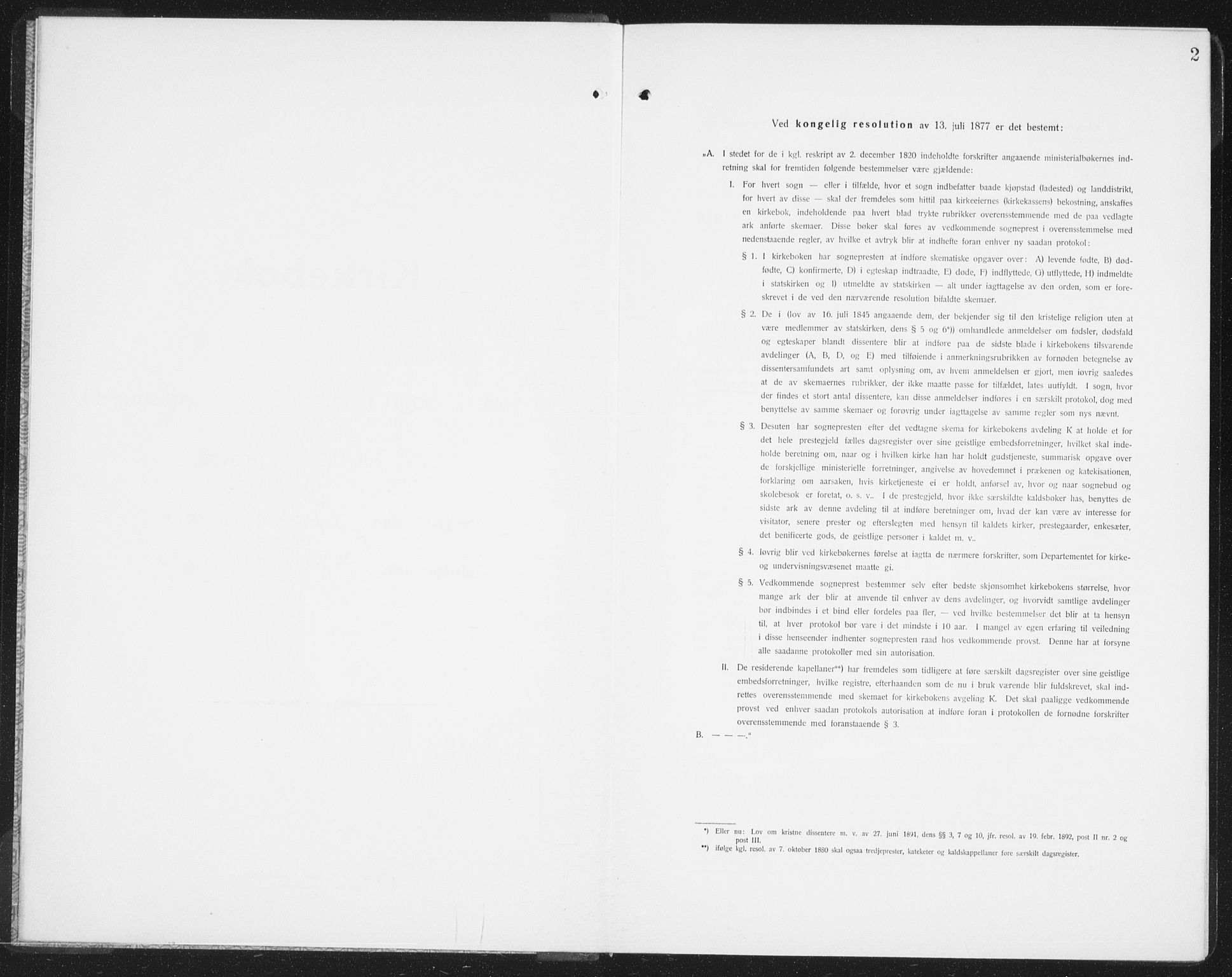 Halden prestekontor Kirkebøker, SAO/A-10909/G/Ga/L0014: Klokkerbok nr. 14, 1925-1943, s. 2