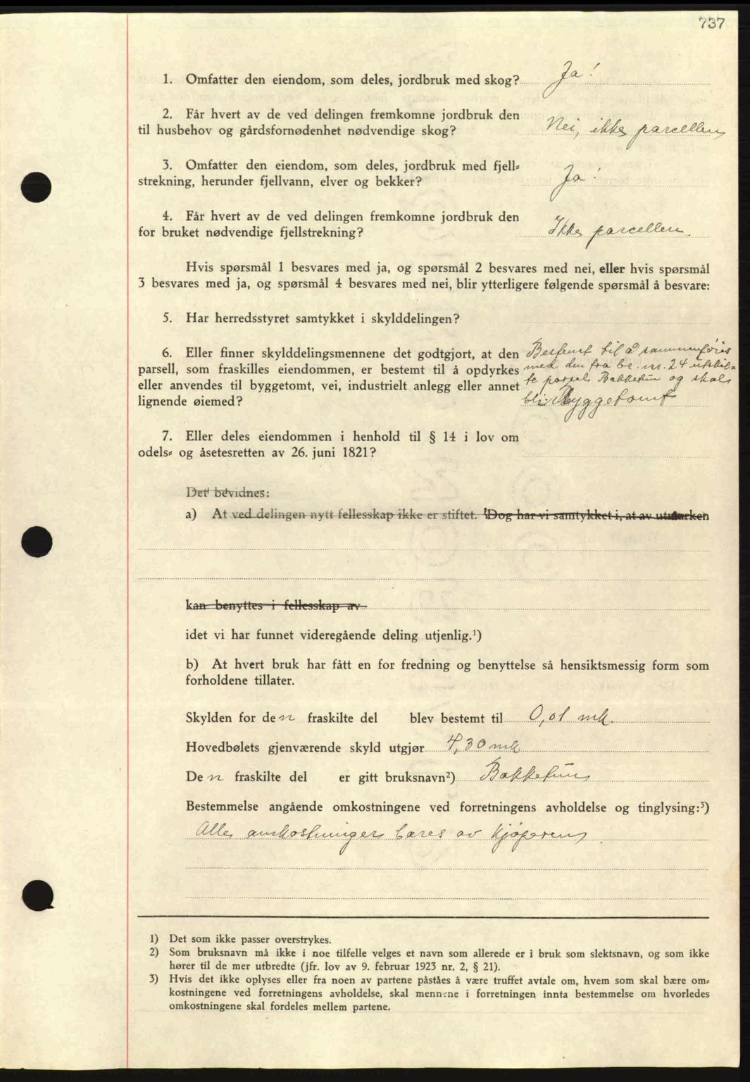 Nordmøre sorenskriveri, AV/SAT-A-4132/1/2/2Ca: Pantebok nr. A81, 1937-1937, Dagboknr: 1494/1937