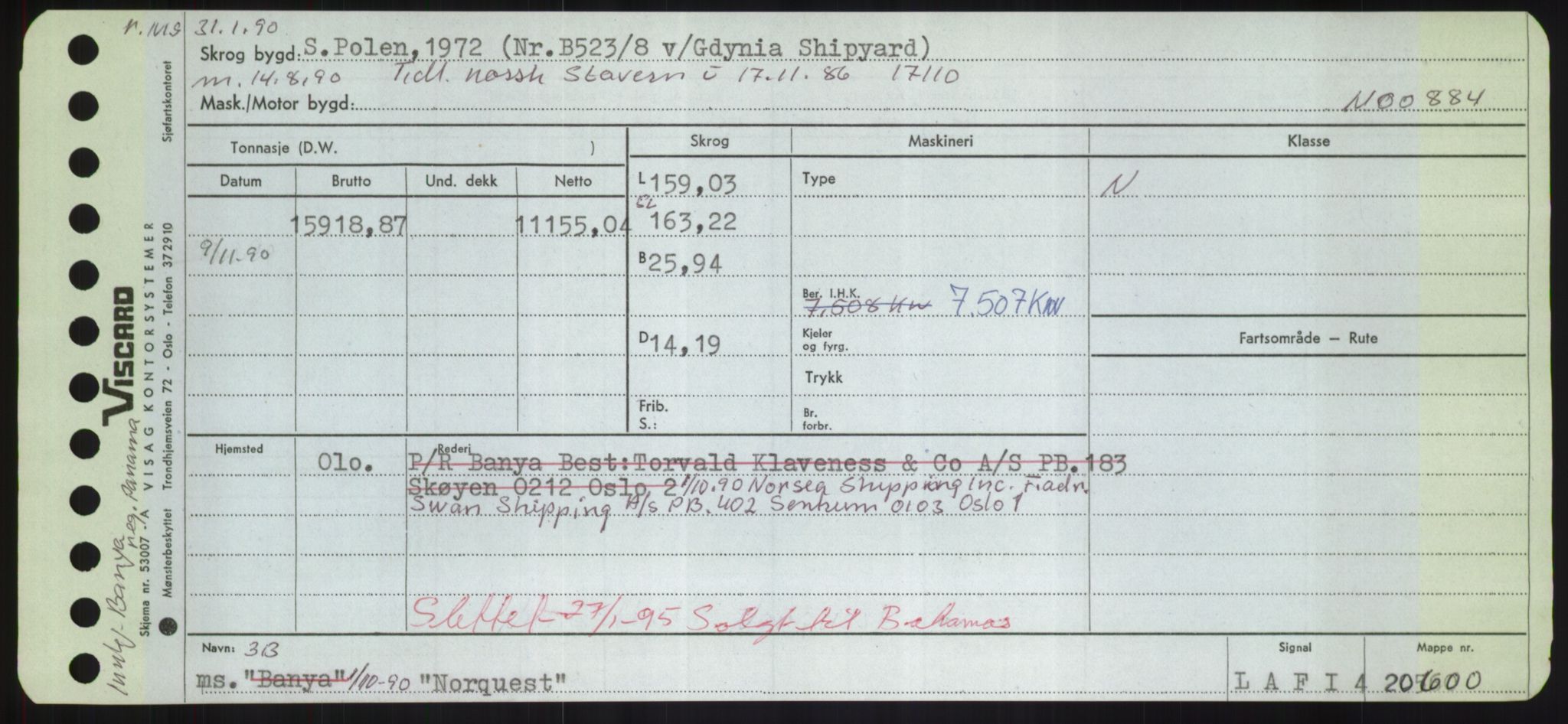 Sjøfartsdirektoratet med forløpere, Skipsmålingen, AV/RA-S-1627/H/Hd/L0027: Fartøy, Norhop-Nør, s. 105
