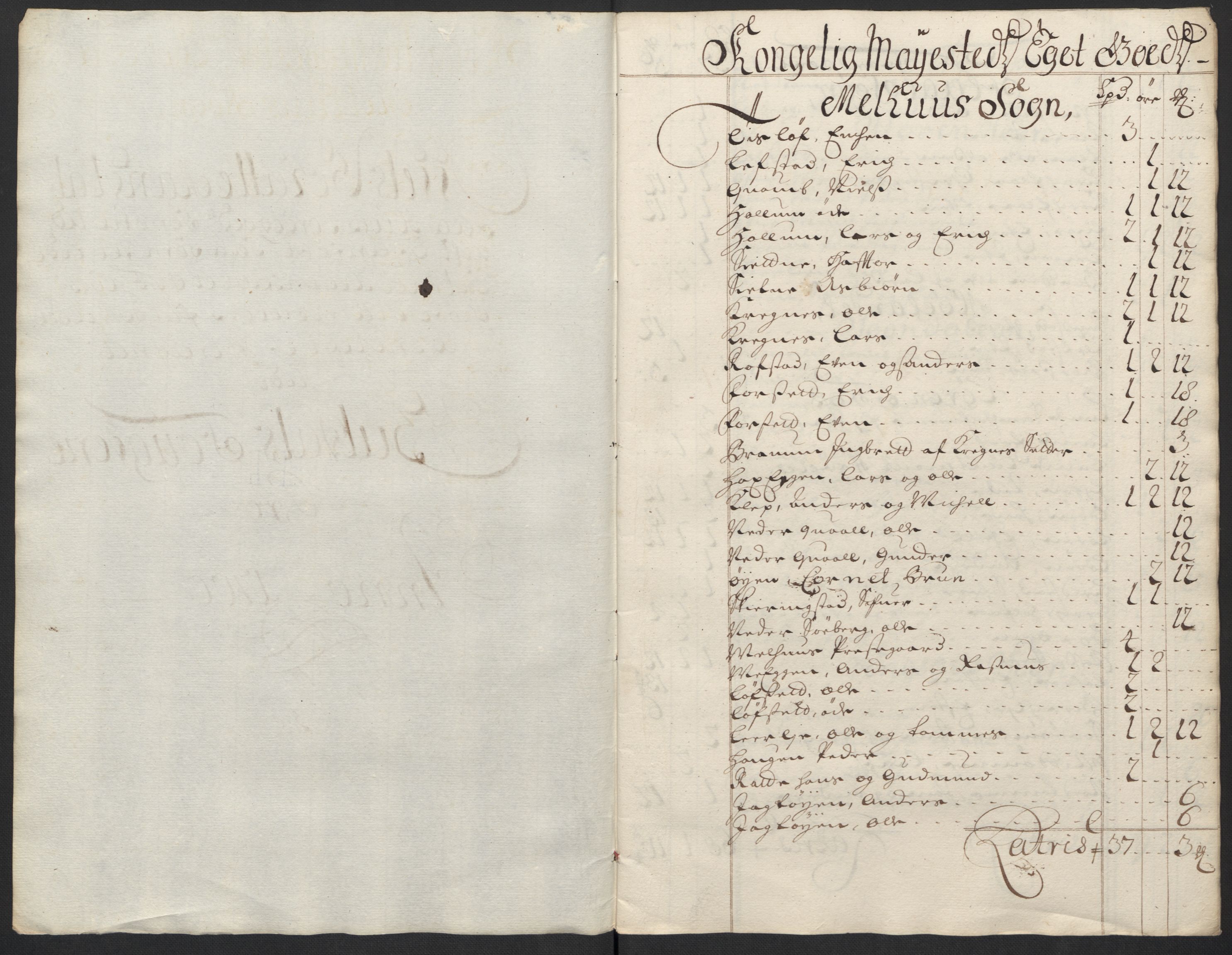 Rentekammeret inntil 1814, Reviderte regnskaper, Fogderegnskap, AV/RA-EA-4092/R60/L3950: Fogderegnskap Orkdal og Gauldal, 1700, s. 424