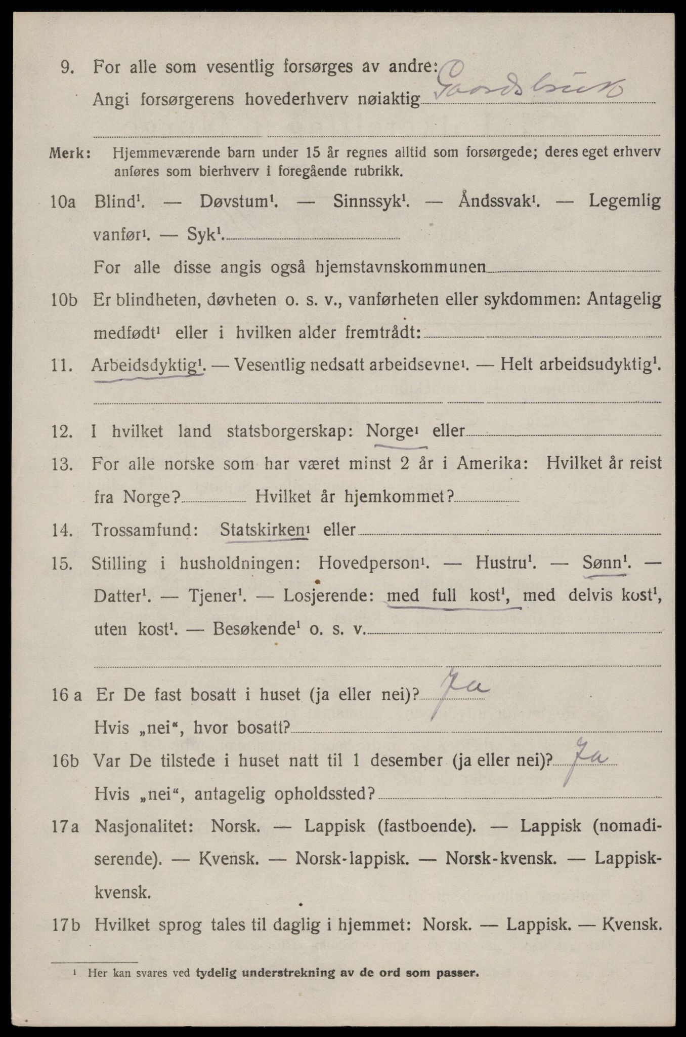 SAT, Folketelling 1920 for 1859 Flakstad herred, 1920, s. 2802