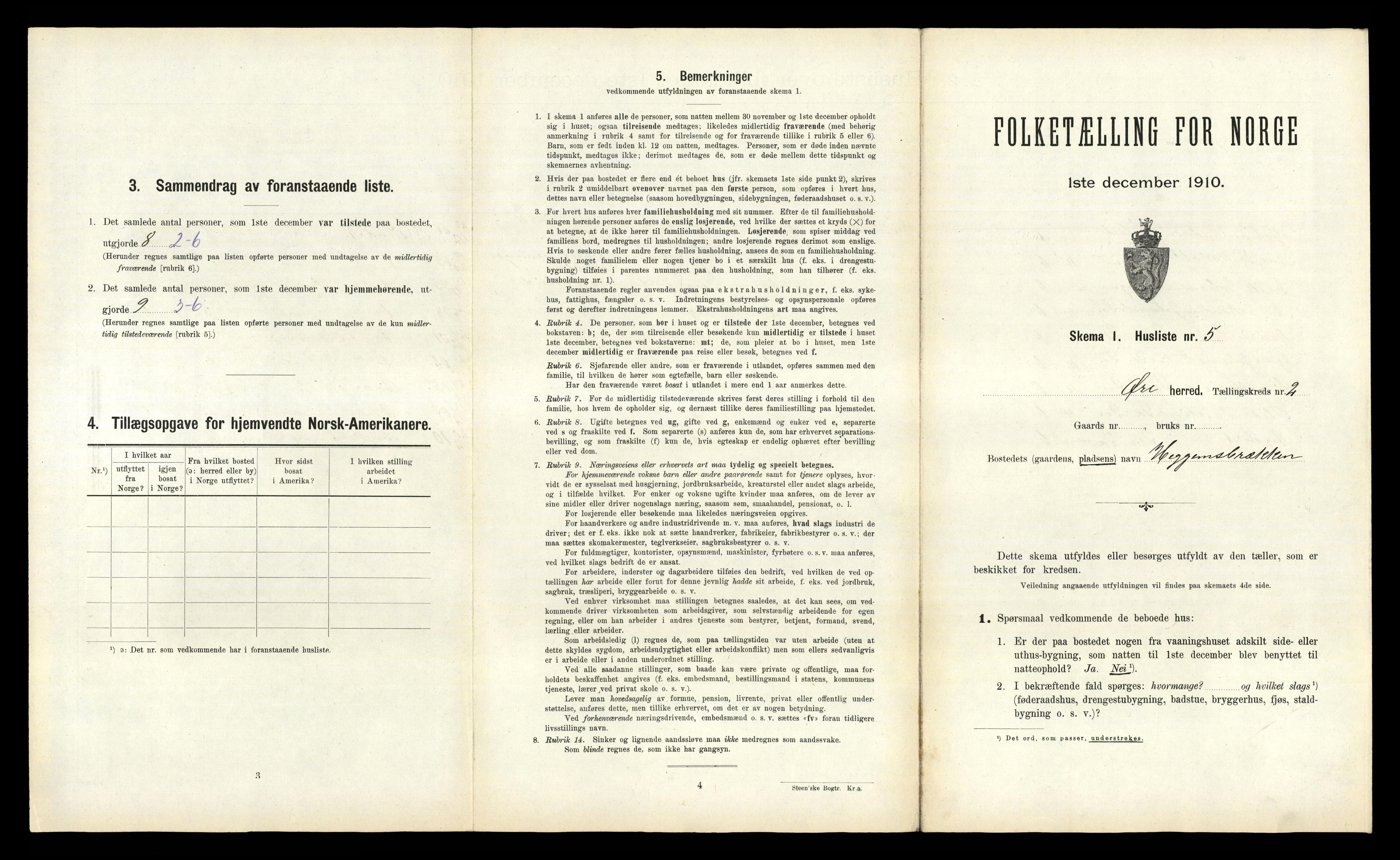 RA, Folketelling 1910 for 1558 Øre herred, 1910, s. 129