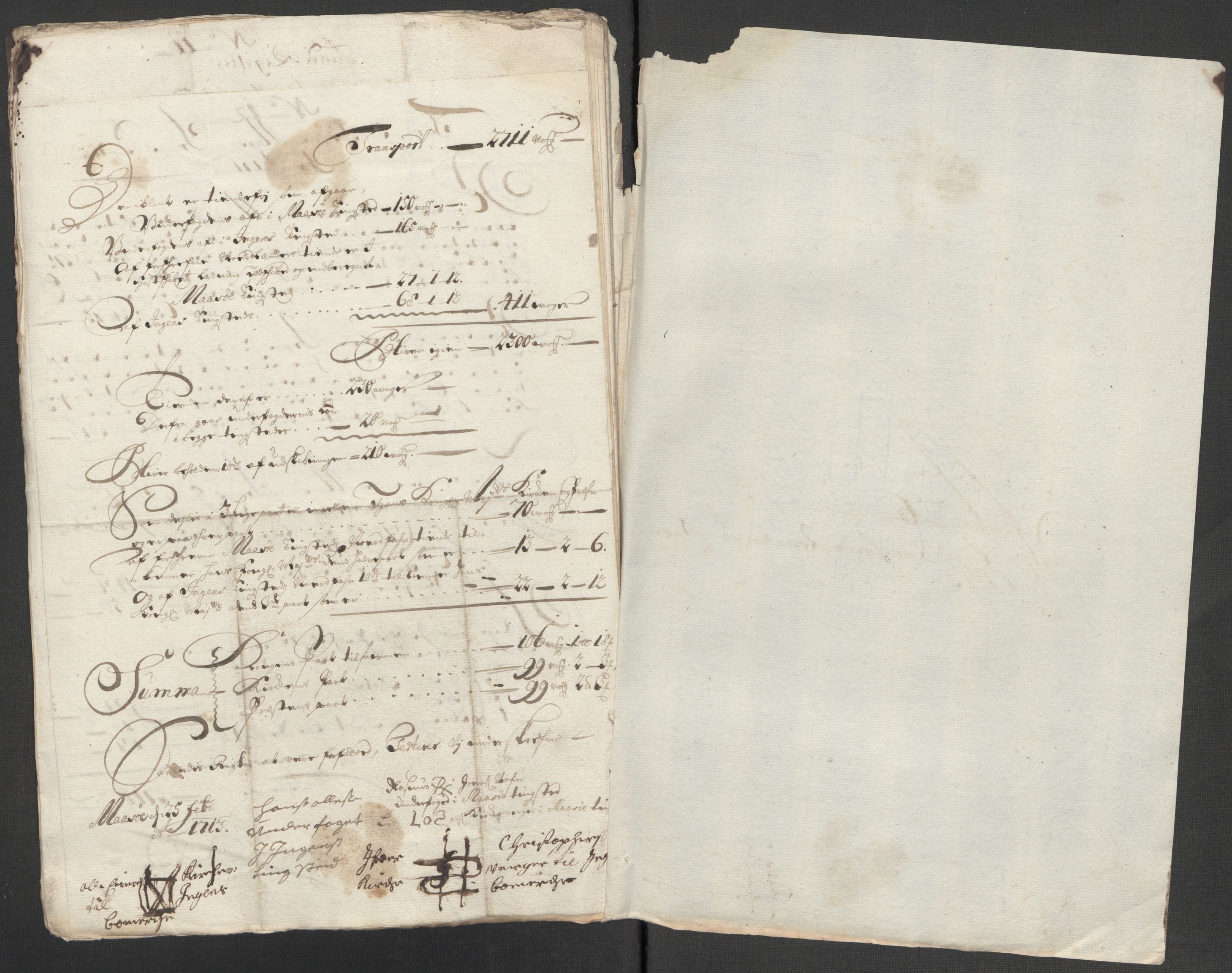 Rentekammeret inntil 1814, Reviderte regnskaper, Fogderegnskap, AV/RA-EA-4092/R69/L4856: Fogderegnskap Finnmark/Vardøhus, 1713-1715, s. 72