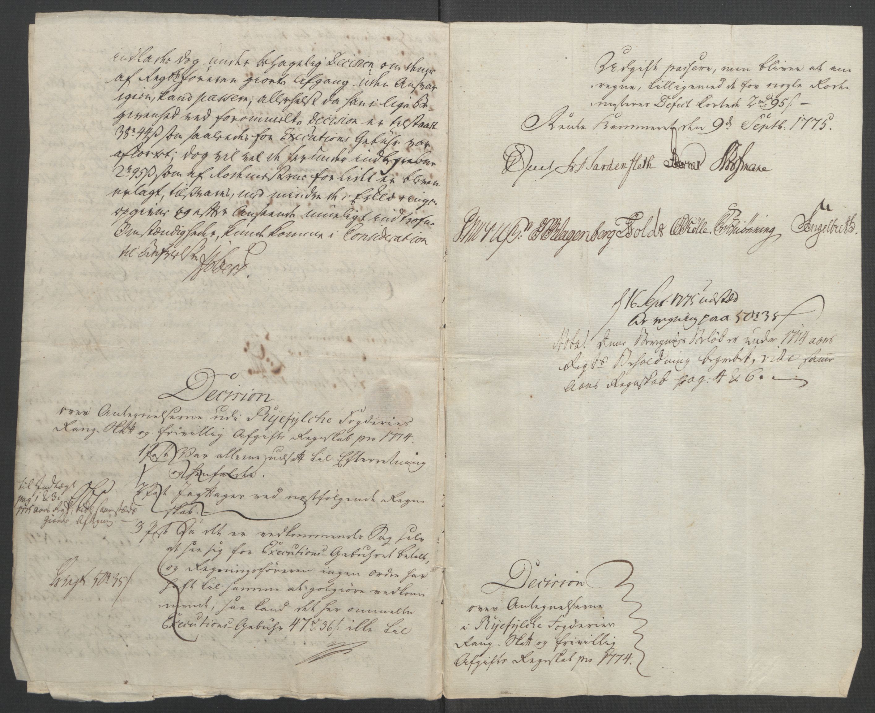 Rentekammeret inntil 1814, Reviderte regnskaper, Fogderegnskap, RA/EA-4092/R47/L2972: Ekstraskatten Ryfylke, 1762-1780, s. 503
