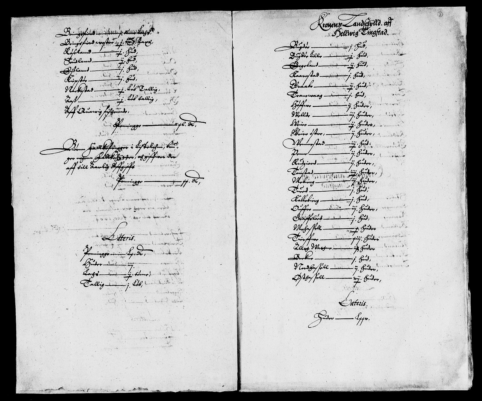 Rentekammeret inntil 1814, Reviderte regnskaper, Lensregnskaper, RA/EA-5023/R/Rb/Rbr/L0006: Lista len, 1605-1621