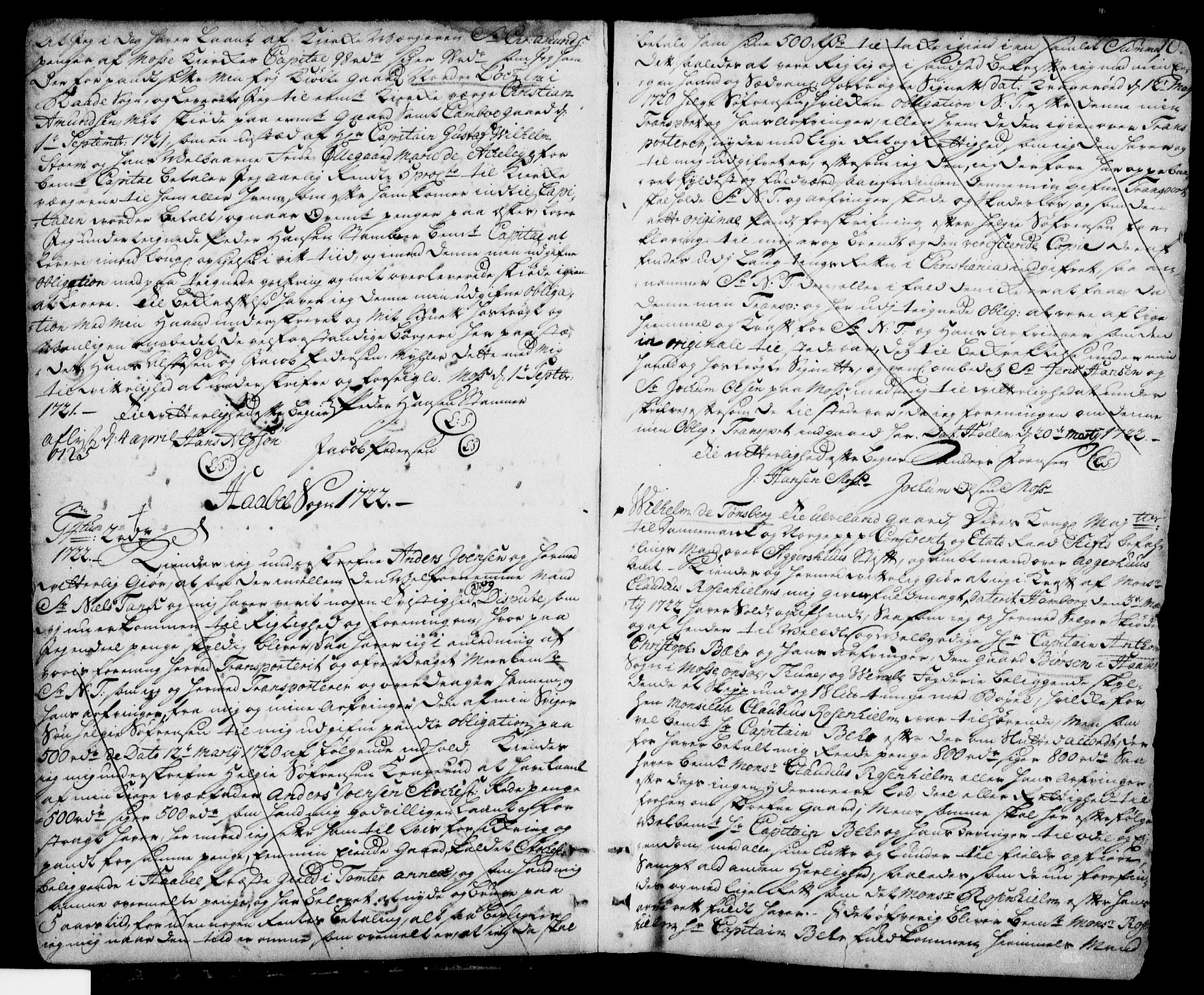 Moss sorenskriveri, SAO/A-10168: Pantebok nr. 1, 1719-1754, s. 10