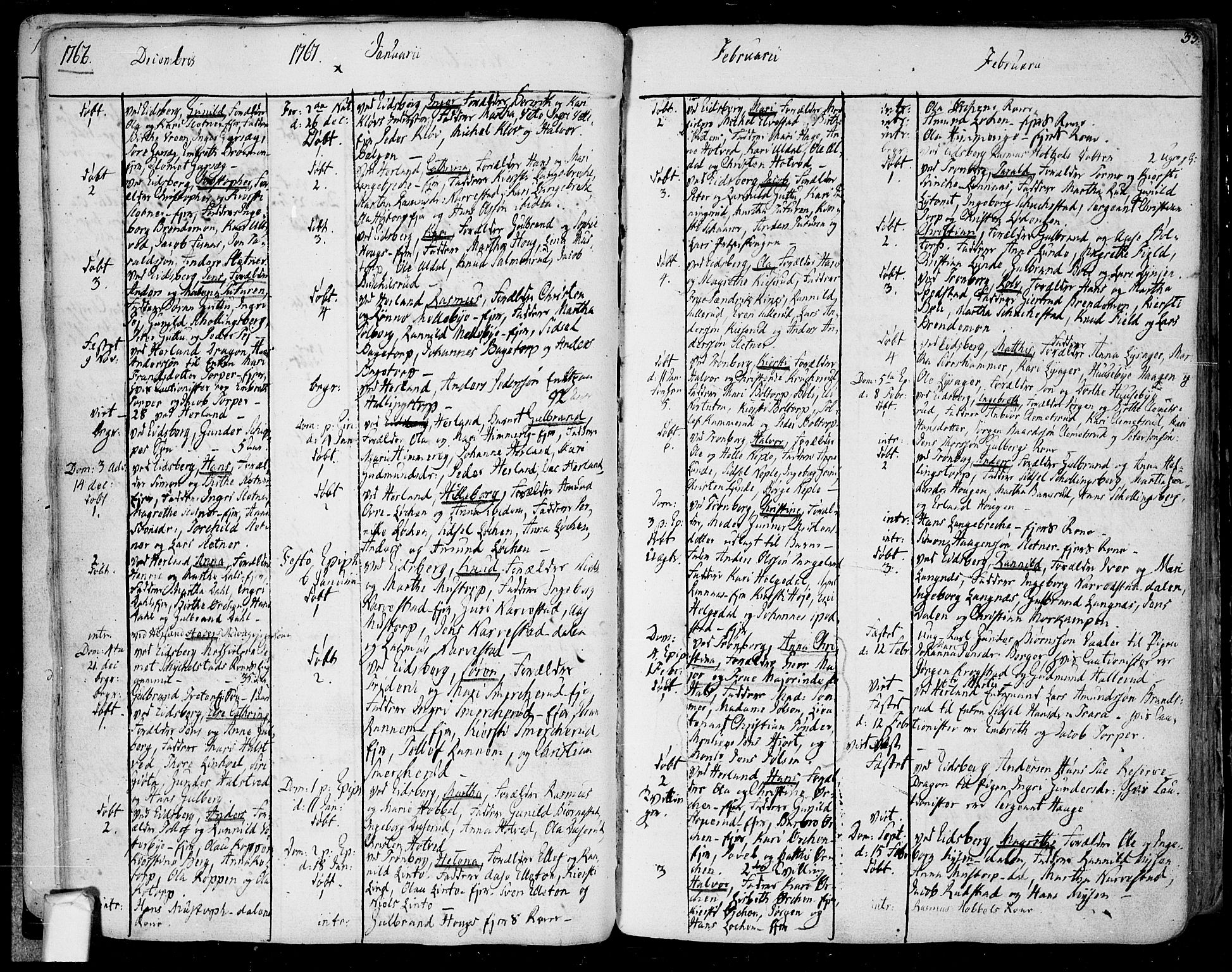 Eidsberg prestekontor Kirkebøker, AV/SAO-A-10905/F/Fa/L0004: Ministerialbok nr. I 4, 1759-1788, s. 33