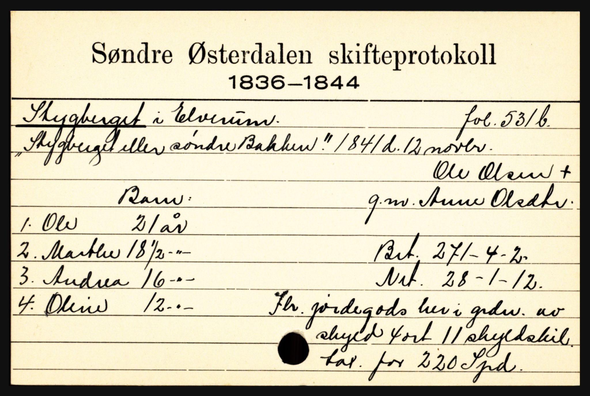 Sør-Østerdal sorenskriveri, SAH/TING-018/J, 1823-1907, s. 4755