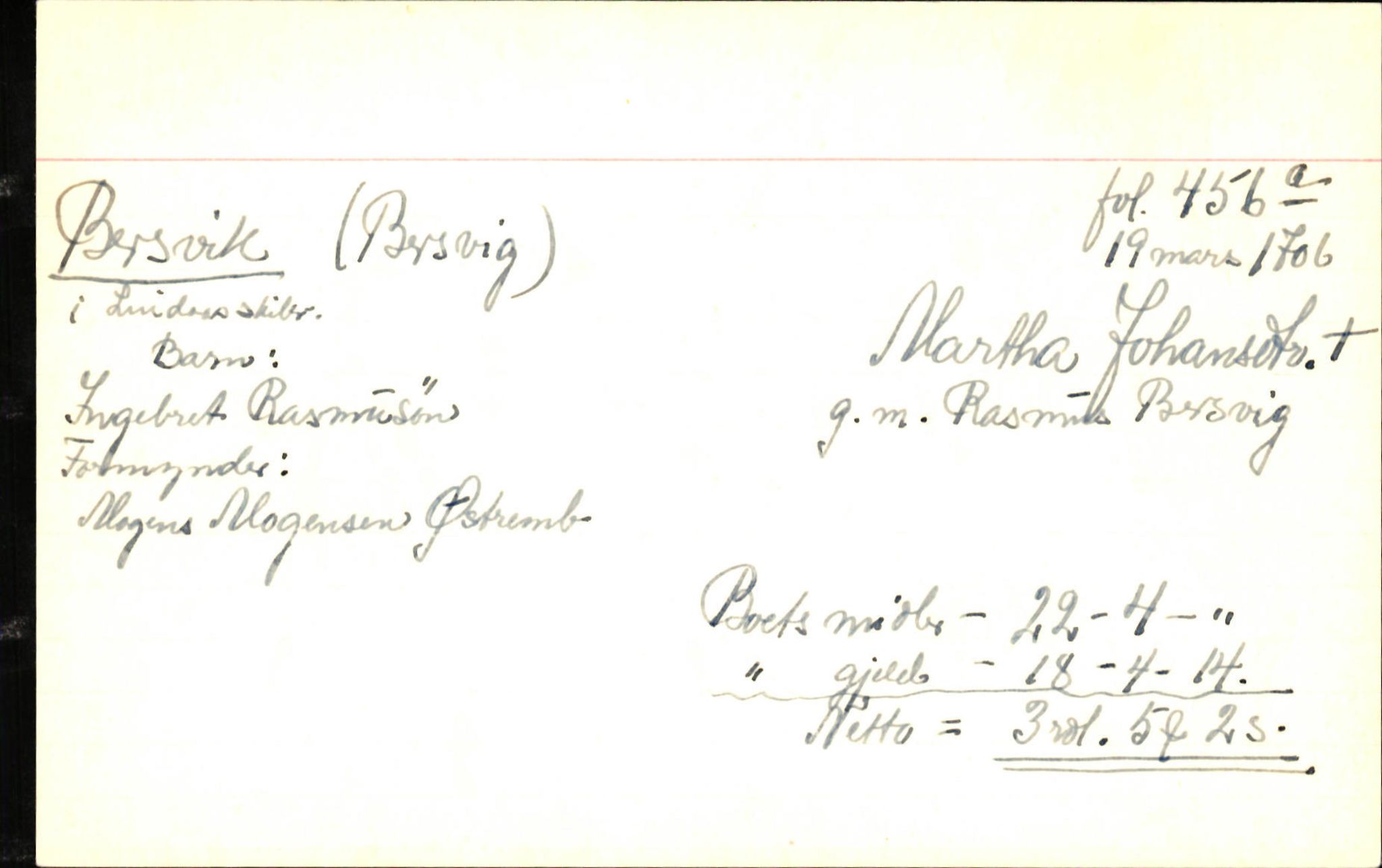 Skiftekort ved Statsarkivet i Bergen, SAB/SKIFTEKORT/001/L0001: Skifteprotokoll nr. 1-2 - test test, 1702-1716, s. 402