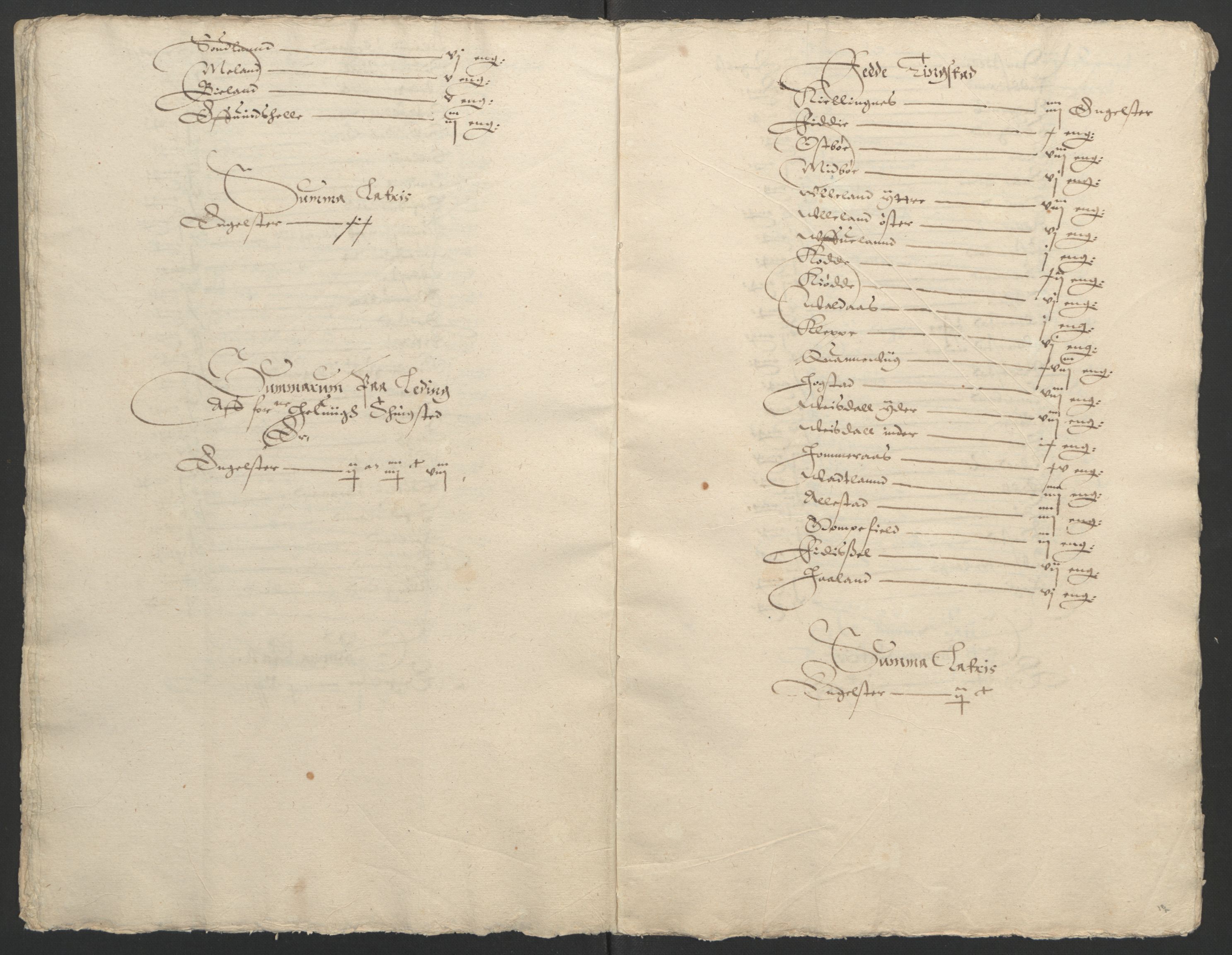 Stattholderembetet 1572-1771, AV/RA-EA-2870/Ek/L0002/0002: Jordebøker til utlikning av garnisonsskatt 1624-1626: / Jordebøker for Agdesiden len, 1624-1625, s. 76