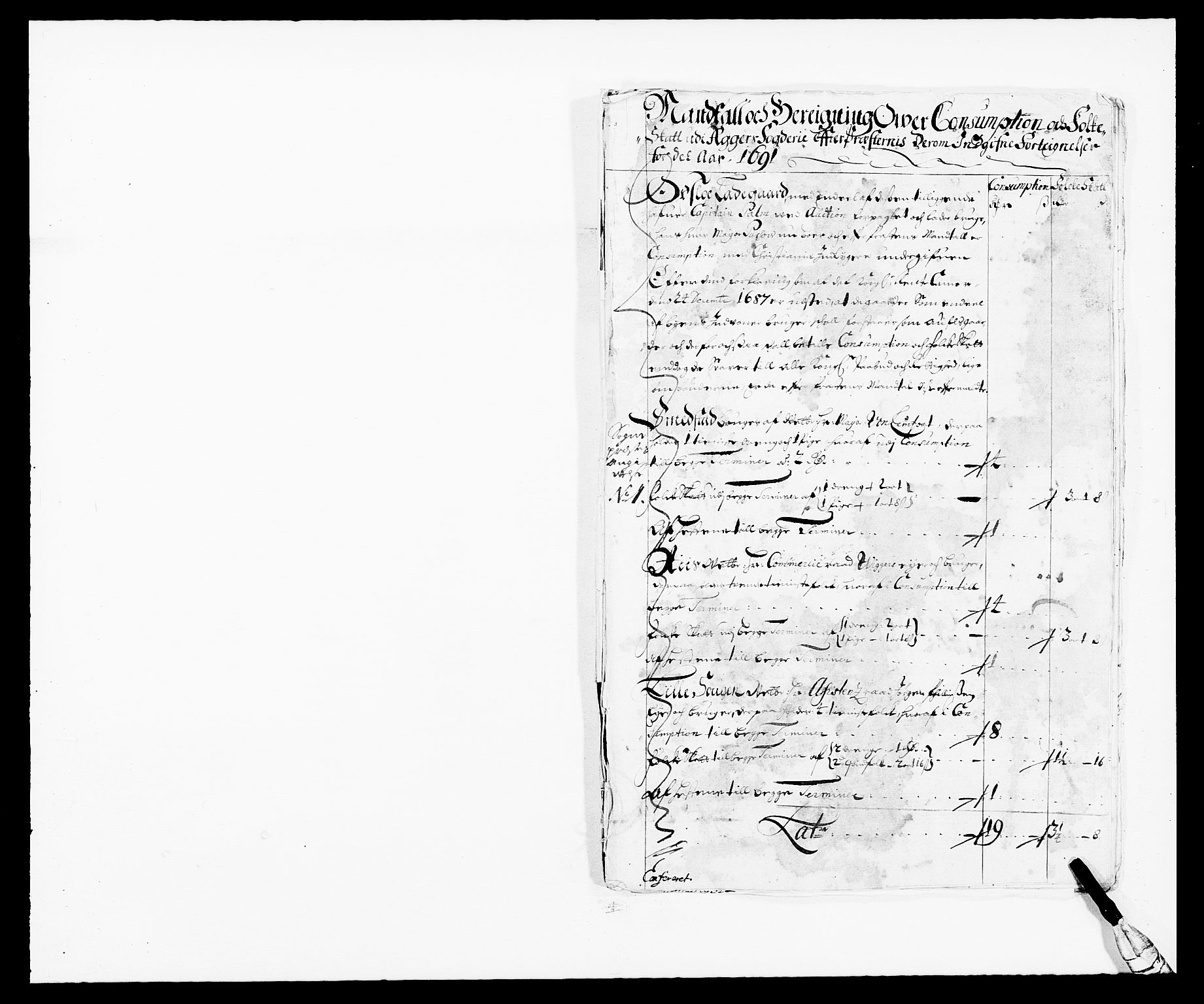 Rentekammeret inntil 1814, Reviderte regnskaper, Fogderegnskap, AV/RA-EA-4092/R08/L0423: Fogderegnskap Aker, 1687-1689, s. 311