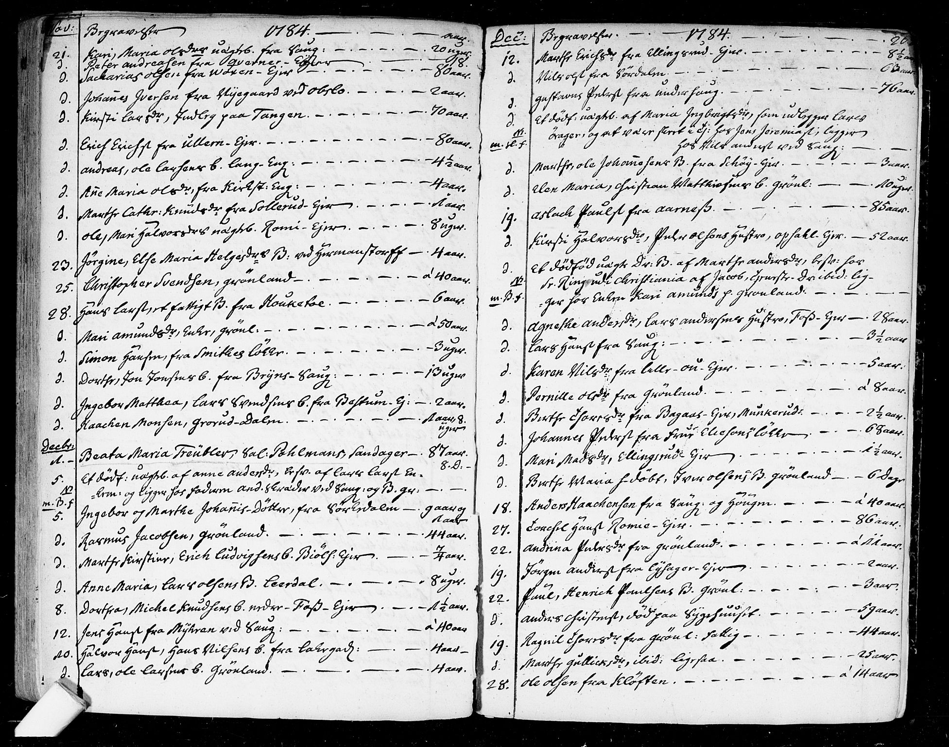 Aker prestekontor kirkebøker, AV/SAO-A-10861/F/L0009: Ministerialbok nr. 9, 1765-1785, s. 262