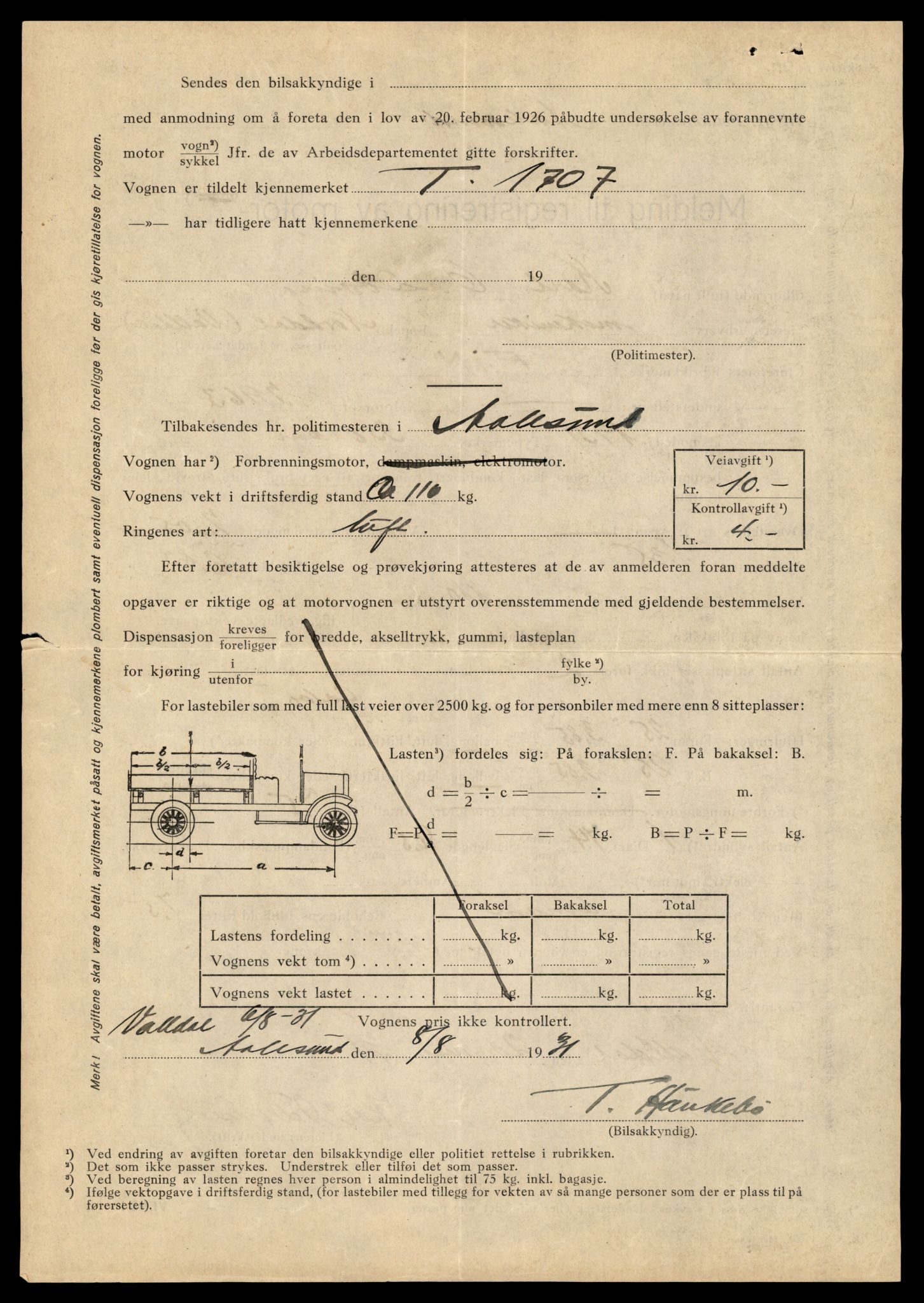 Møre og Romsdal vegkontor - Ålesund trafikkstasjon, AV/SAT-A-4099/F/Fe/L0031: Registreringskort for kjøretøy T 11800 - T 11996, 1927-1998, s. 974