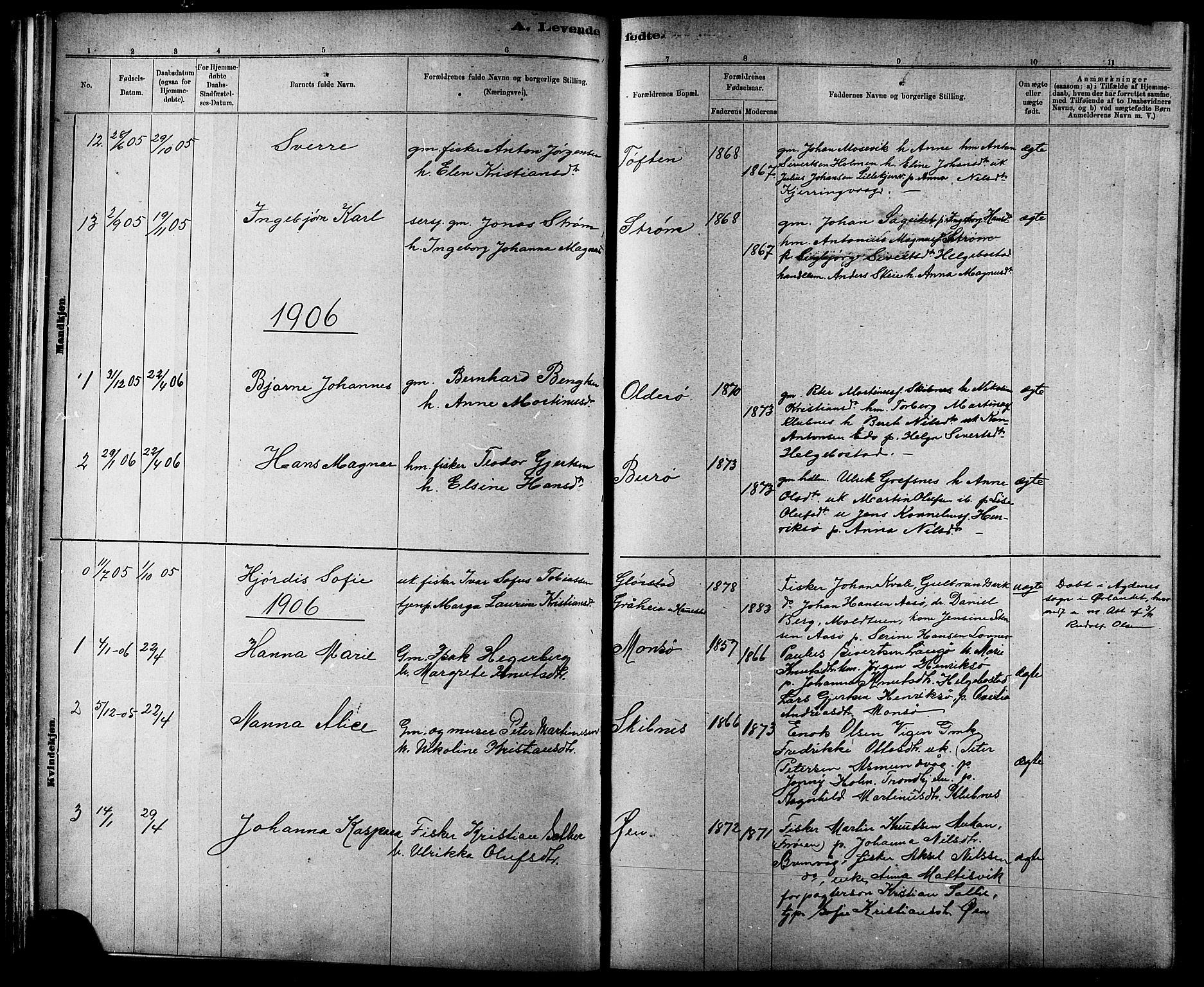 Ministerialprotokoller, klokkerbøker og fødselsregistre - Sør-Trøndelag, AV/SAT-A-1456/634/L0542: Klokkerbok nr. 634C04, 1892-1916