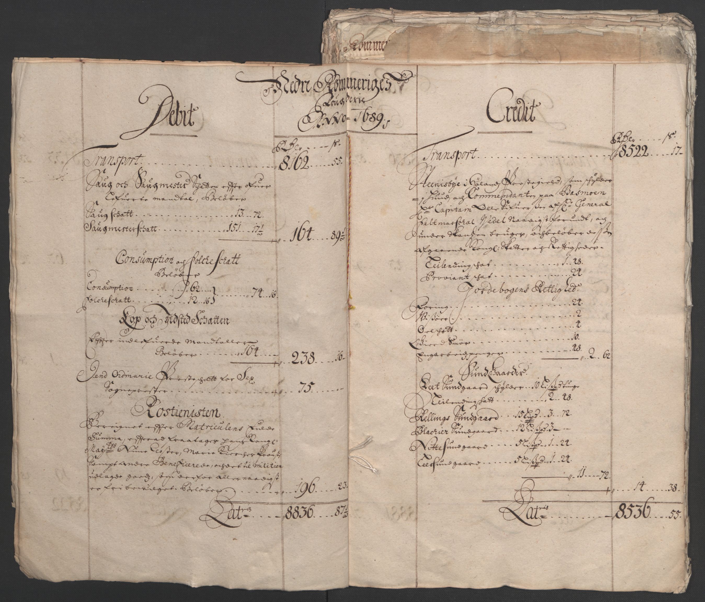 Rentekammeret inntil 1814, Reviderte regnskaper, Fogderegnskap, RA/EA-4092/R11/L0576: Fogderegnskap Nedre Romerike, 1682-1691, s. 8