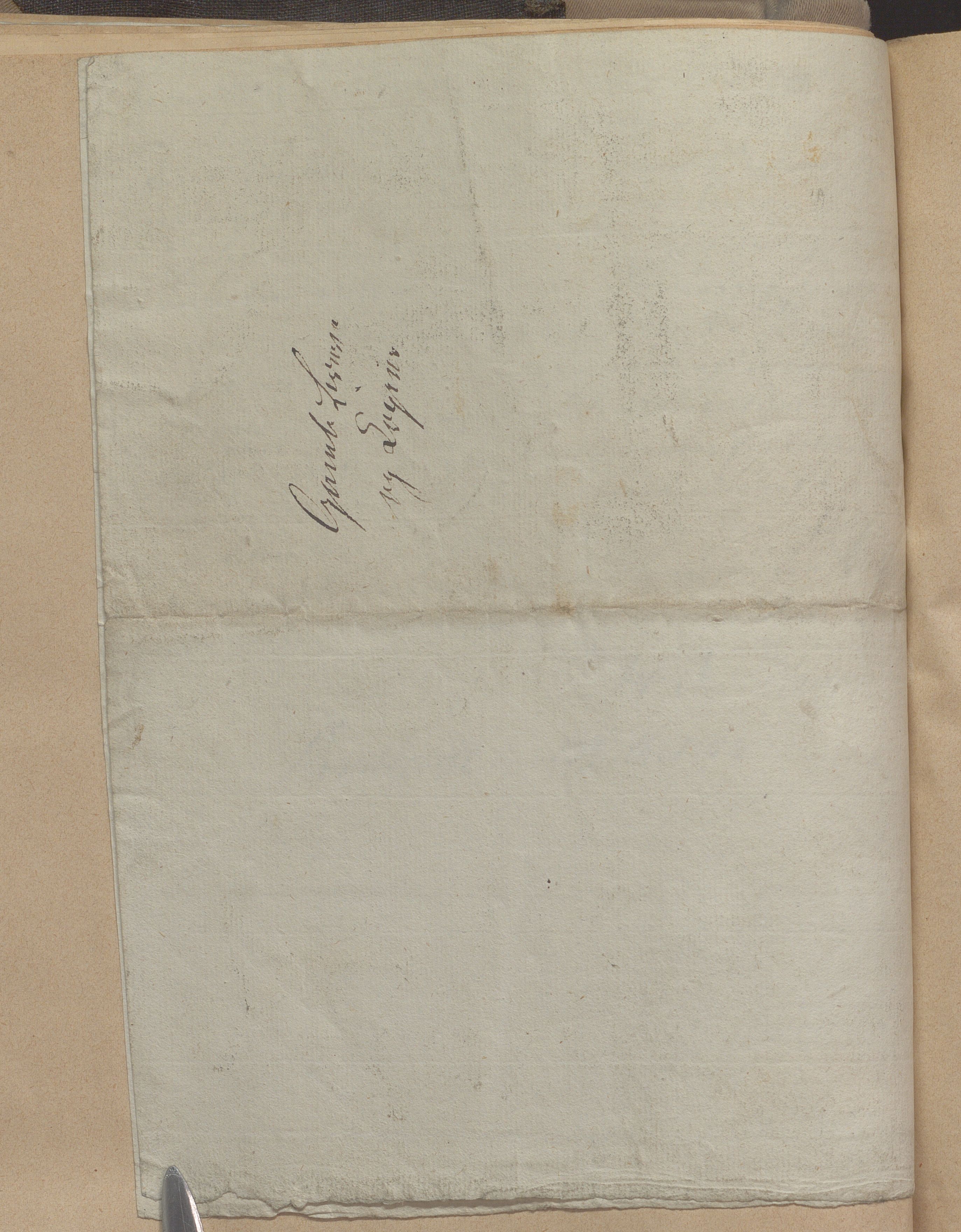 Heggtveitsamlingen, TMF/A-1007/H/L0050: Innbundne brev, Ms A, med innlagt registratur. , 1800-1850