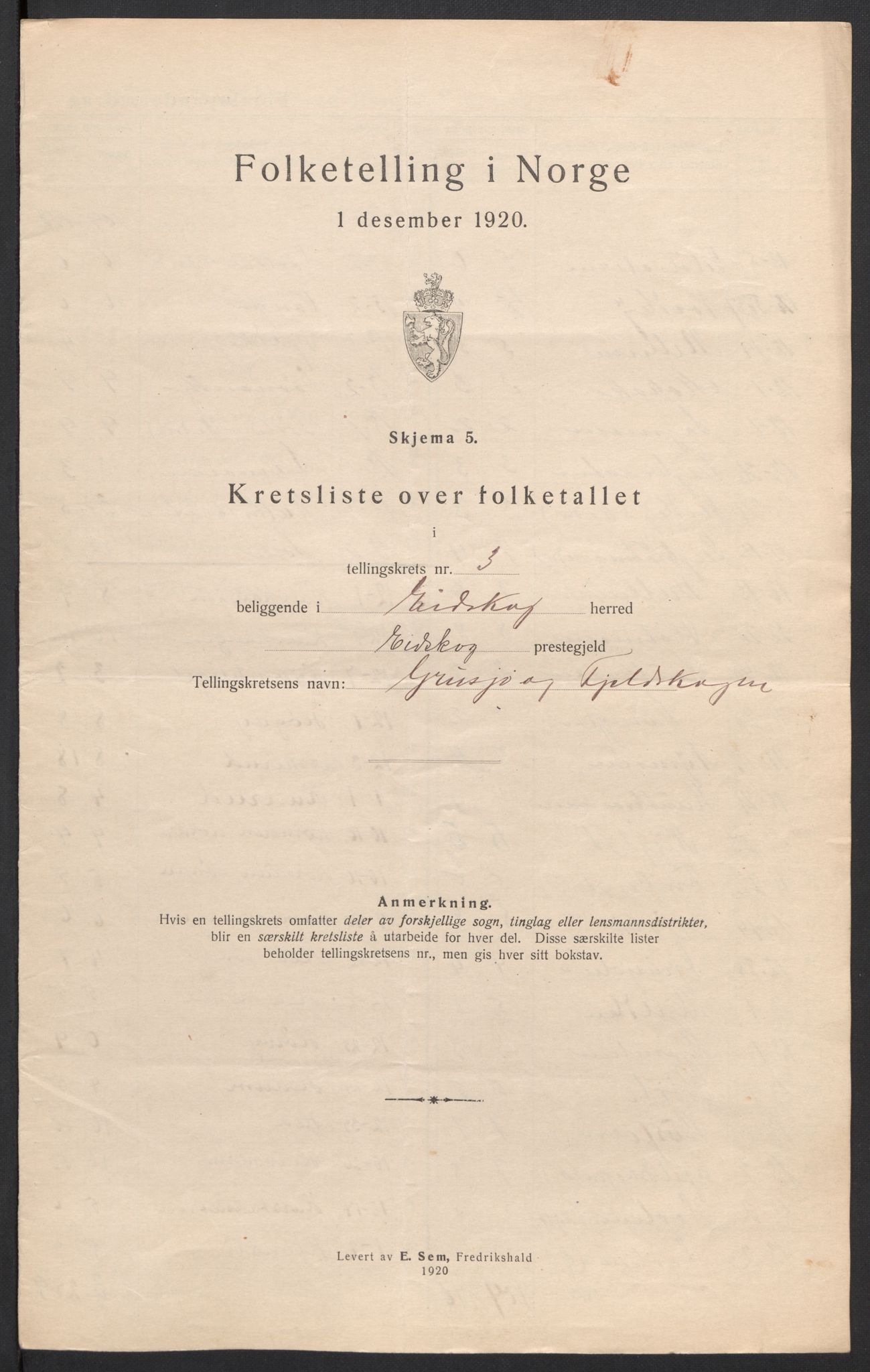 SAH, Folketelling 1920 for 0420 Eidskog herred, 1920, s. 19