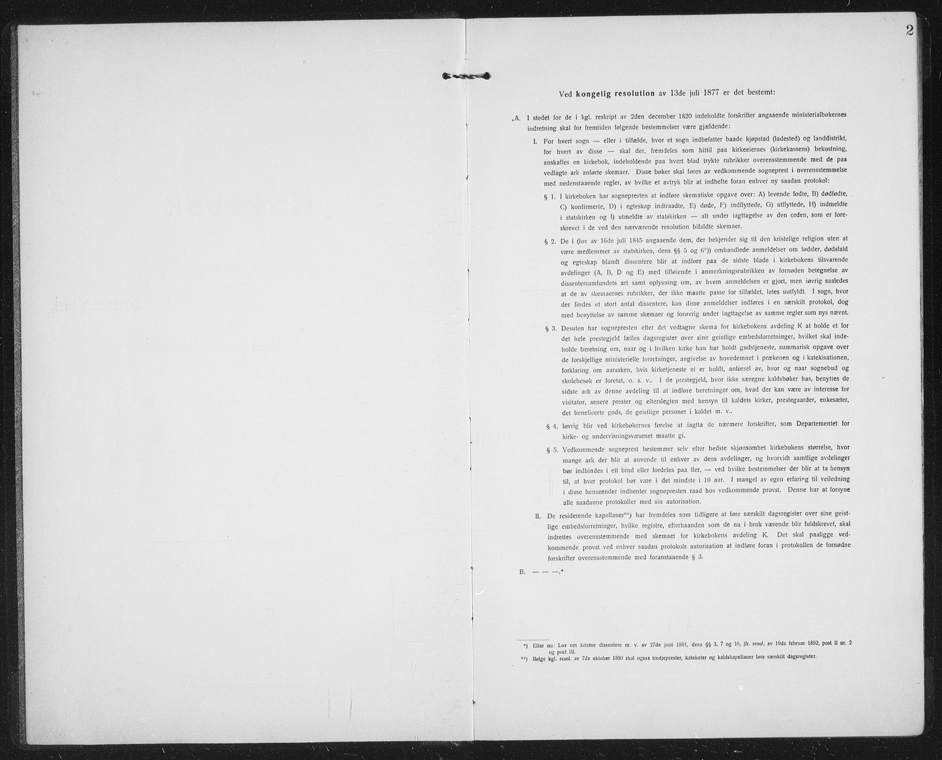 Lenvik sokneprestembete, SATØ/S-1310/H/Ha/Hab/L0023klokker: Klokkerbok nr. 23, 1918-1936, s. 2