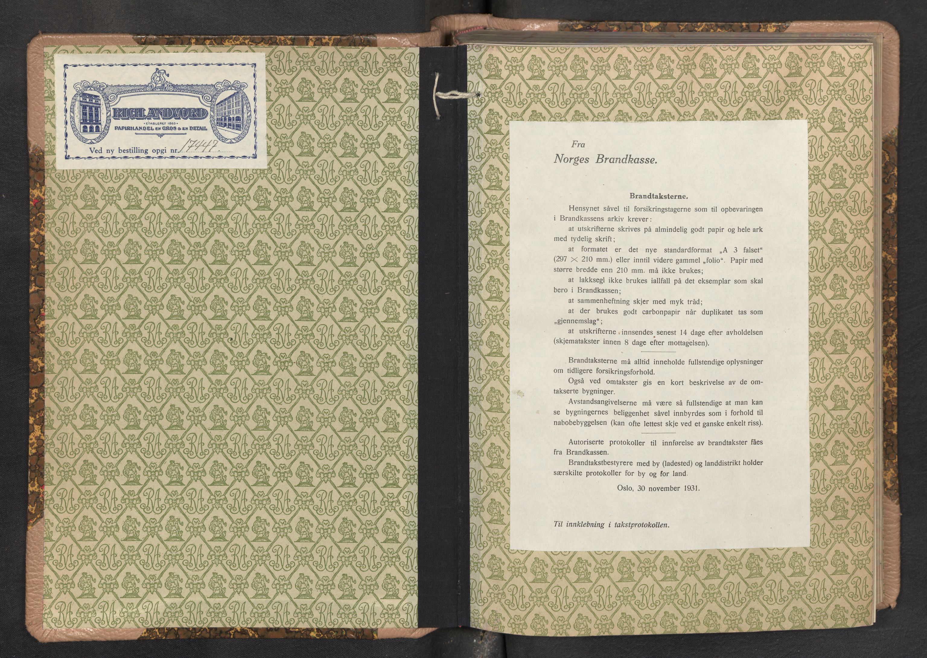 Lensmannen i Gaular, SAB/A-27601/0012/L0007: Branntakstprotokoll, skjematakst, 1943-1955