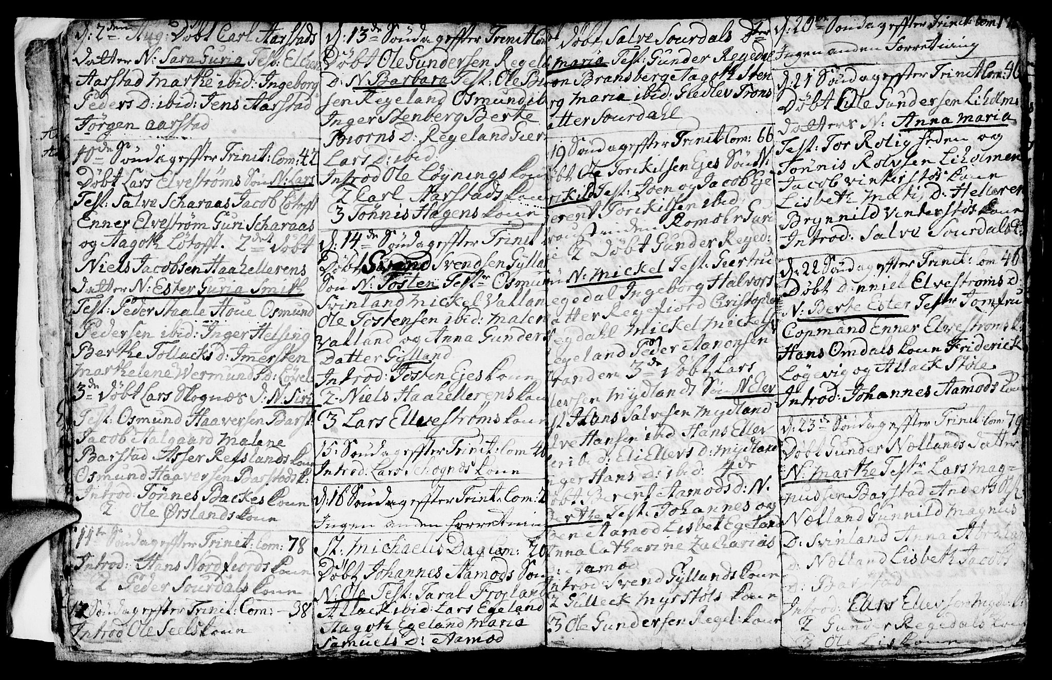 Sokndal sokneprestkontor, AV/SAST-A-101808: Ministerialbok nr. A 4, 1762-1811