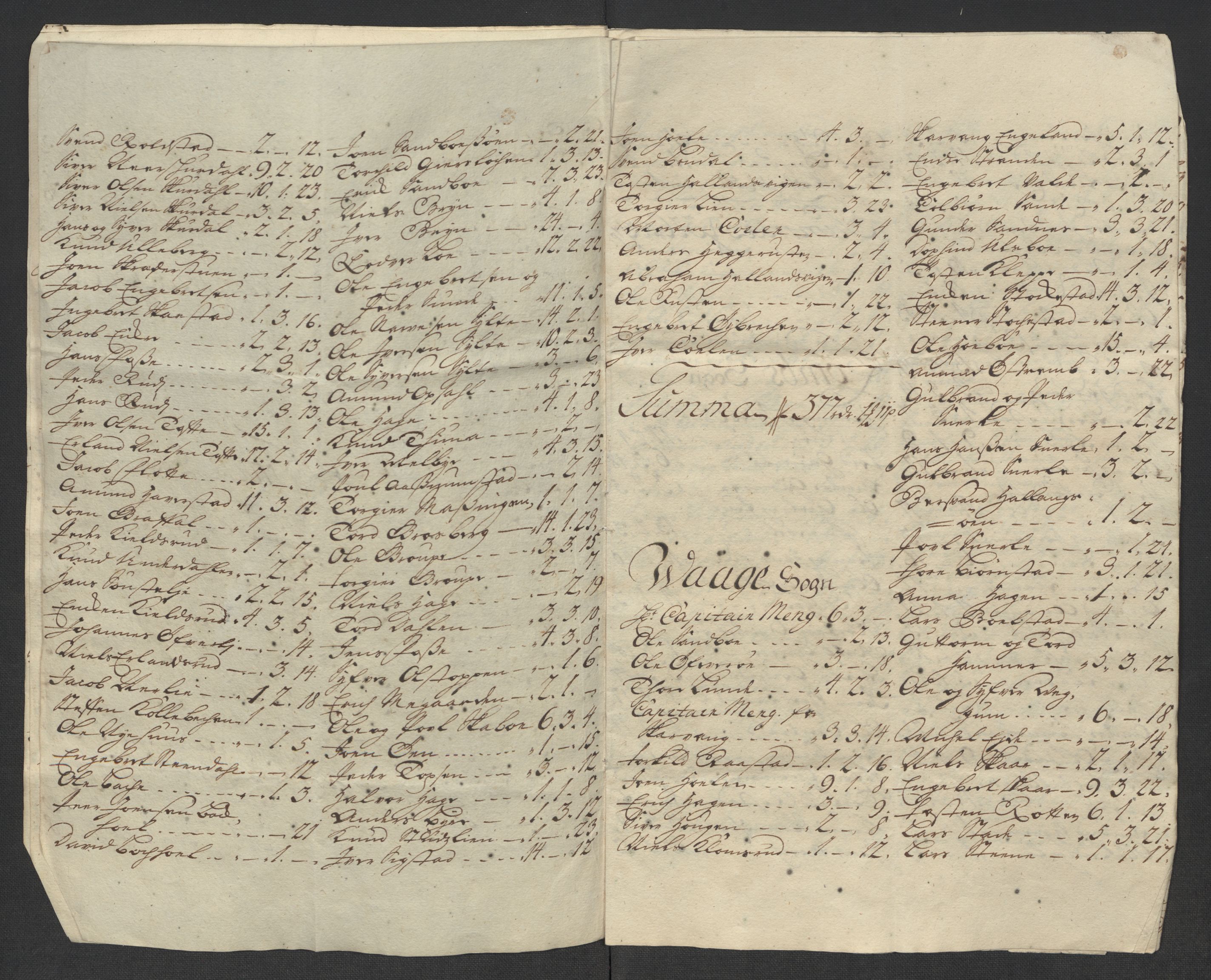 Rentekammeret inntil 1814, Reviderte regnskaper, Fogderegnskap, RA/EA-4092/R17/L1187: Fogderegnskap Gudbrandsdal, 1717, s. 296