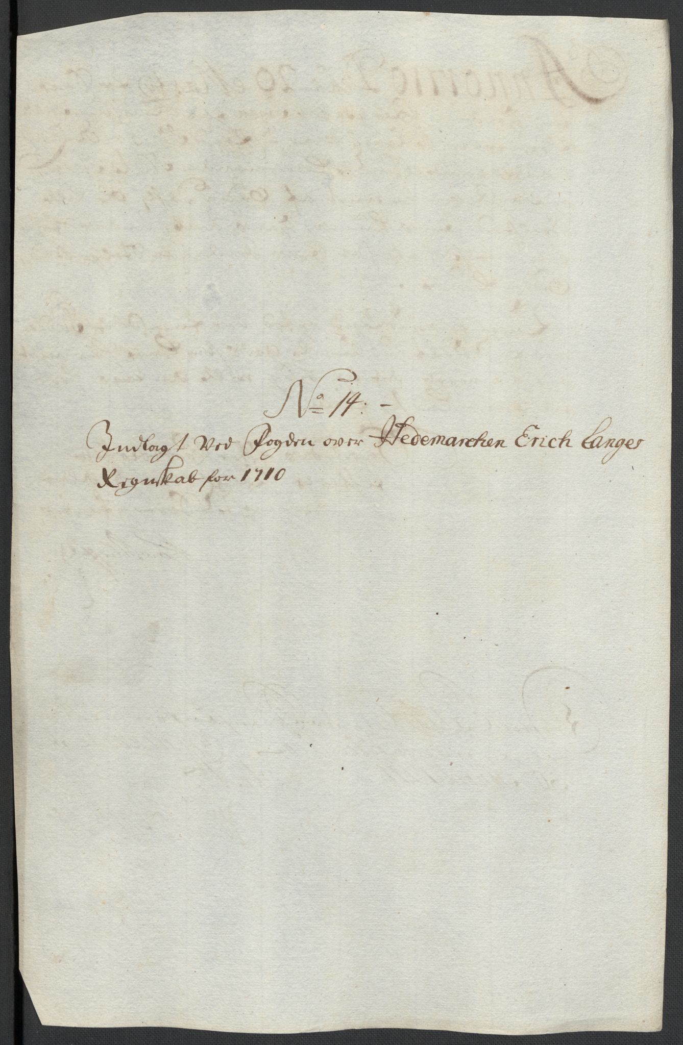 Rentekammeret inntil 1814, Reviderte regnskaper, Fogderegnskap, RA/EA-4092/R16/L1046: Fogderegnskap Hedmark, 1710, s. 295