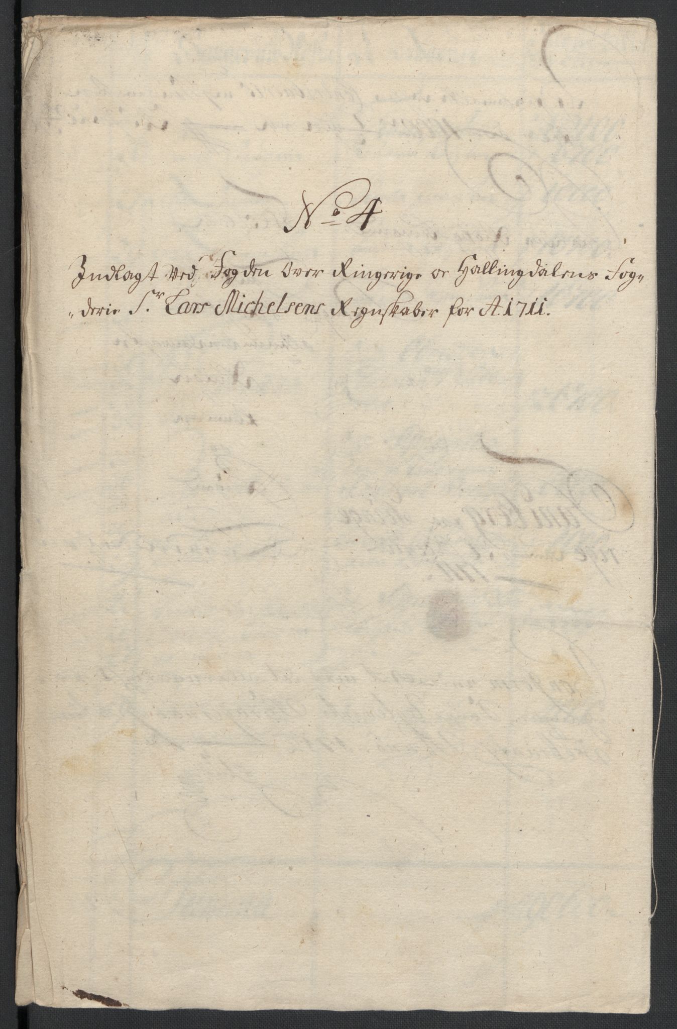 Rentekammeret inntil 1814, Reviderte regnskaper, Fogderegnskap, AV/RA-EA-4092/R23/L1469: Fogderegnskap Ringerike og Hallingdal, 1711, s. 123