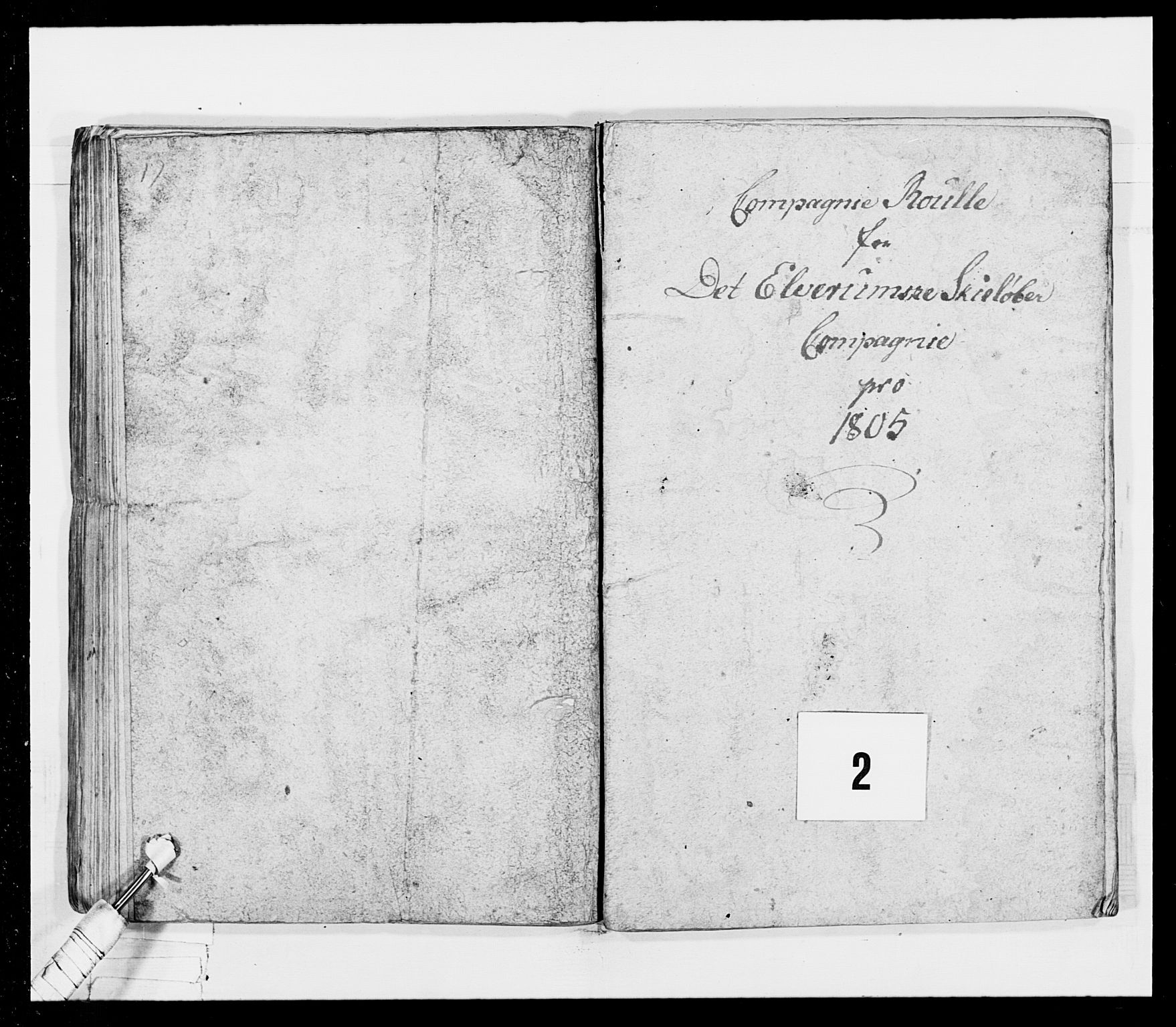Generalitets- og kommissariatskollegiet, Det kongelige norske kommissariatskollegium, AV/RA-EA-5420/E/Eh/L0026: Skiløperkompaniene, 1805-1810, s. 78