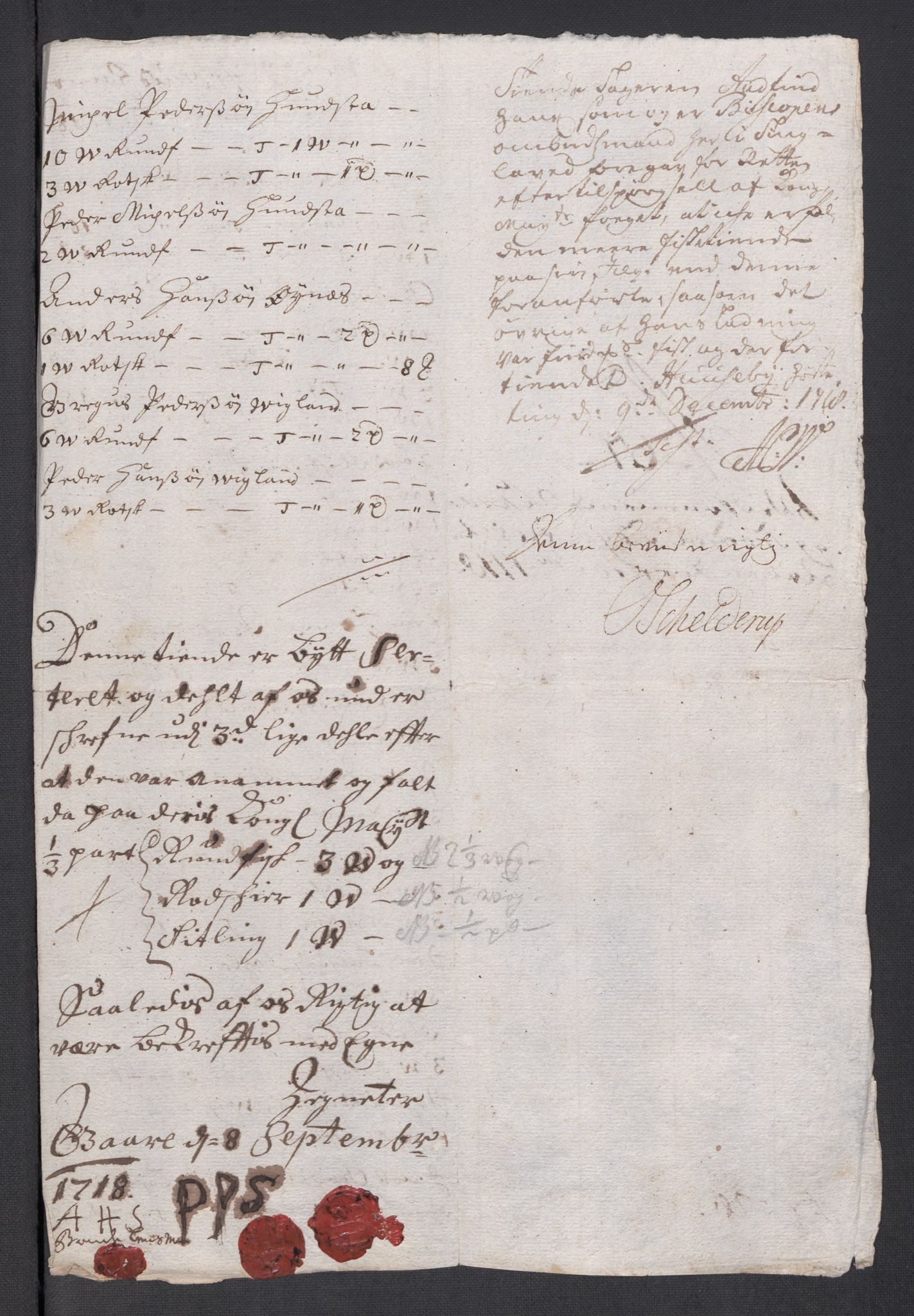 Rentekammeret inntil 1814, Reviderte regnskaper, Fogderegnskap, AV/RA-EA-4092/R68/L4764: Fogderegnskap Senja og Troms, 1718, s. 339