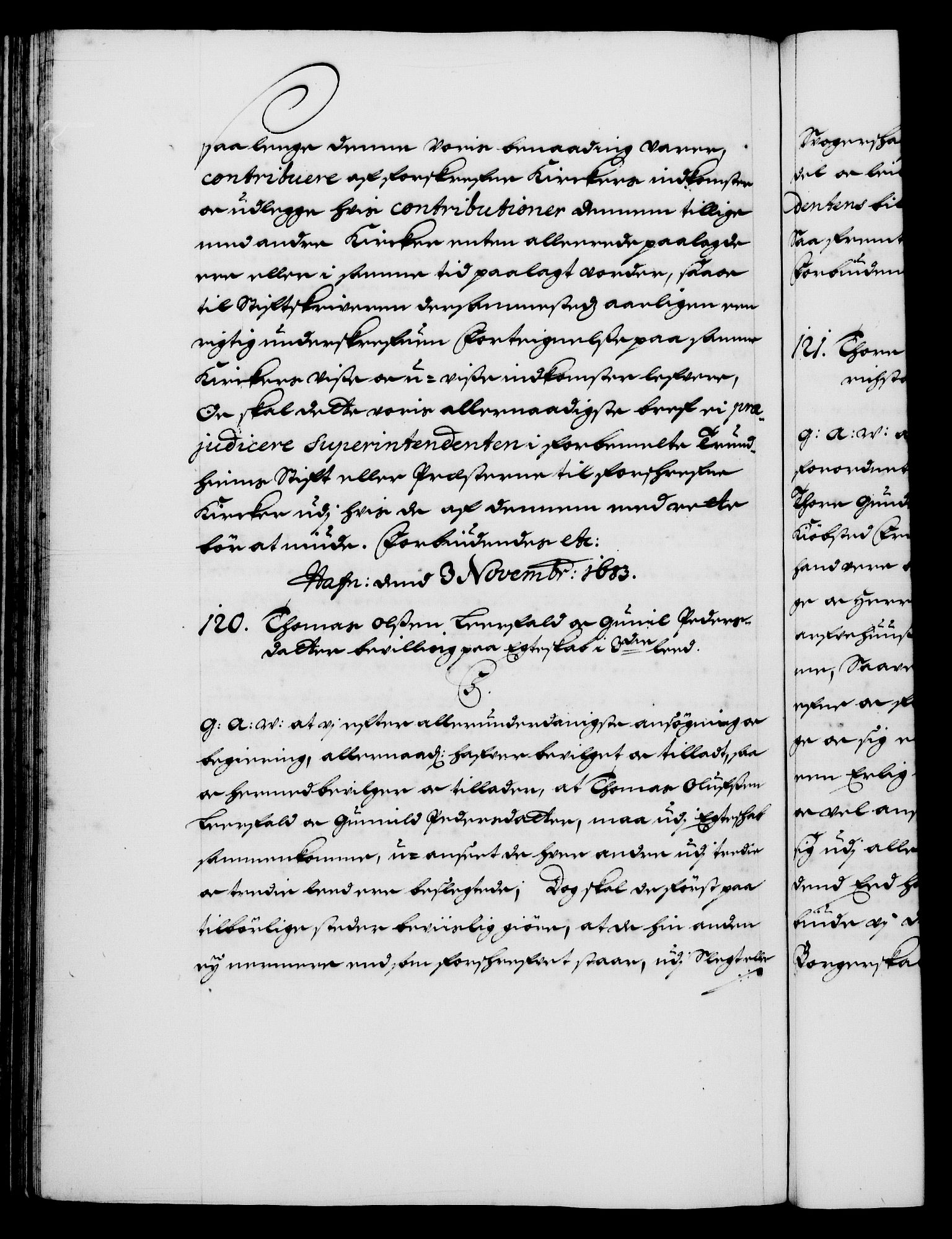 Danske Kanselli 1572-1799, AV/RA-EA-3023/F/Fc/Fca/Fcaa/L0013: Norske registre (mikrofilm), 1681-1684, s. 377b