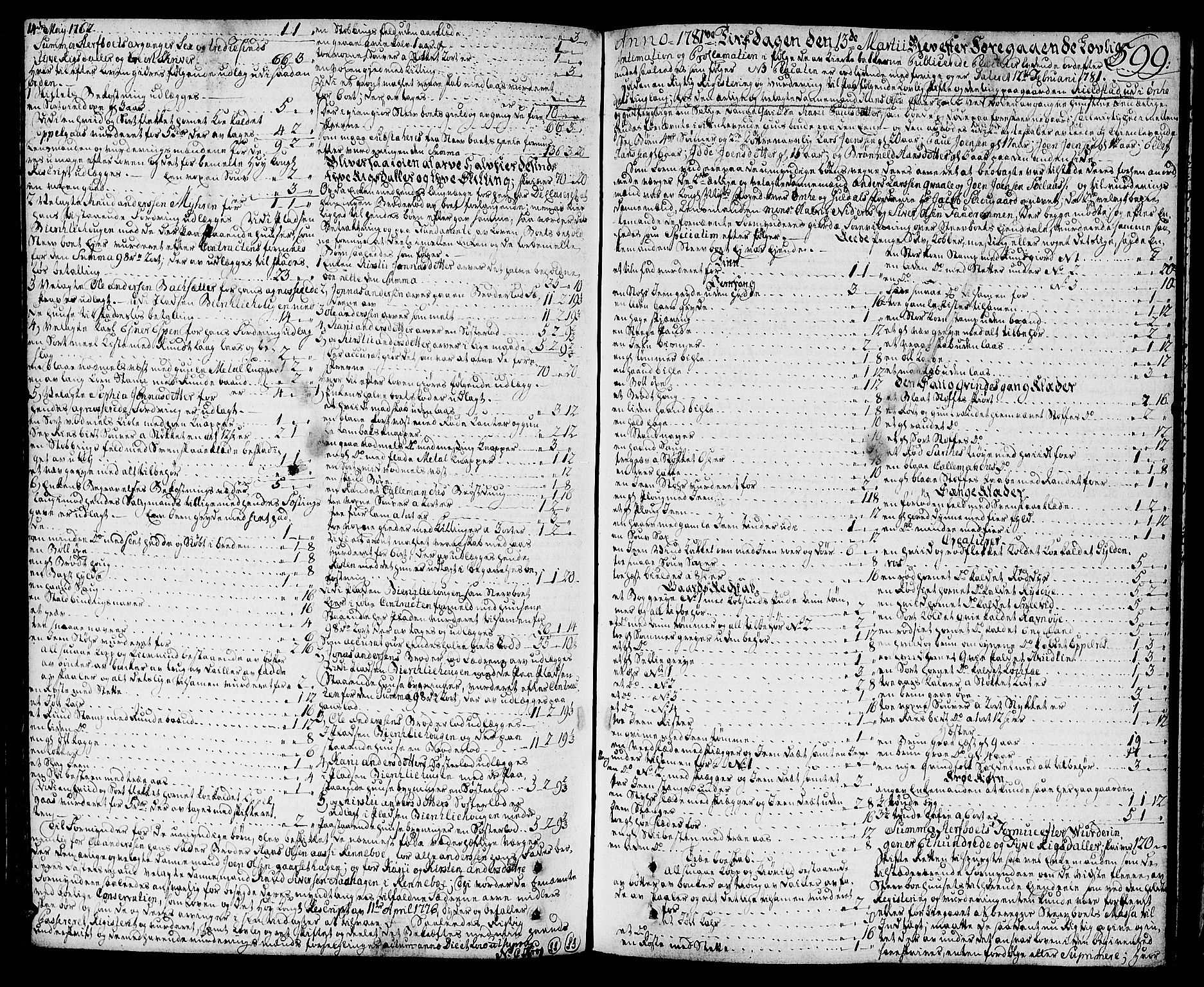 Orkdal sorenskriveri, AV/SAT-A-4169/1/3/3Aa/L0007: Skifteprotokoller, 1767-1782, s. 598b-599a