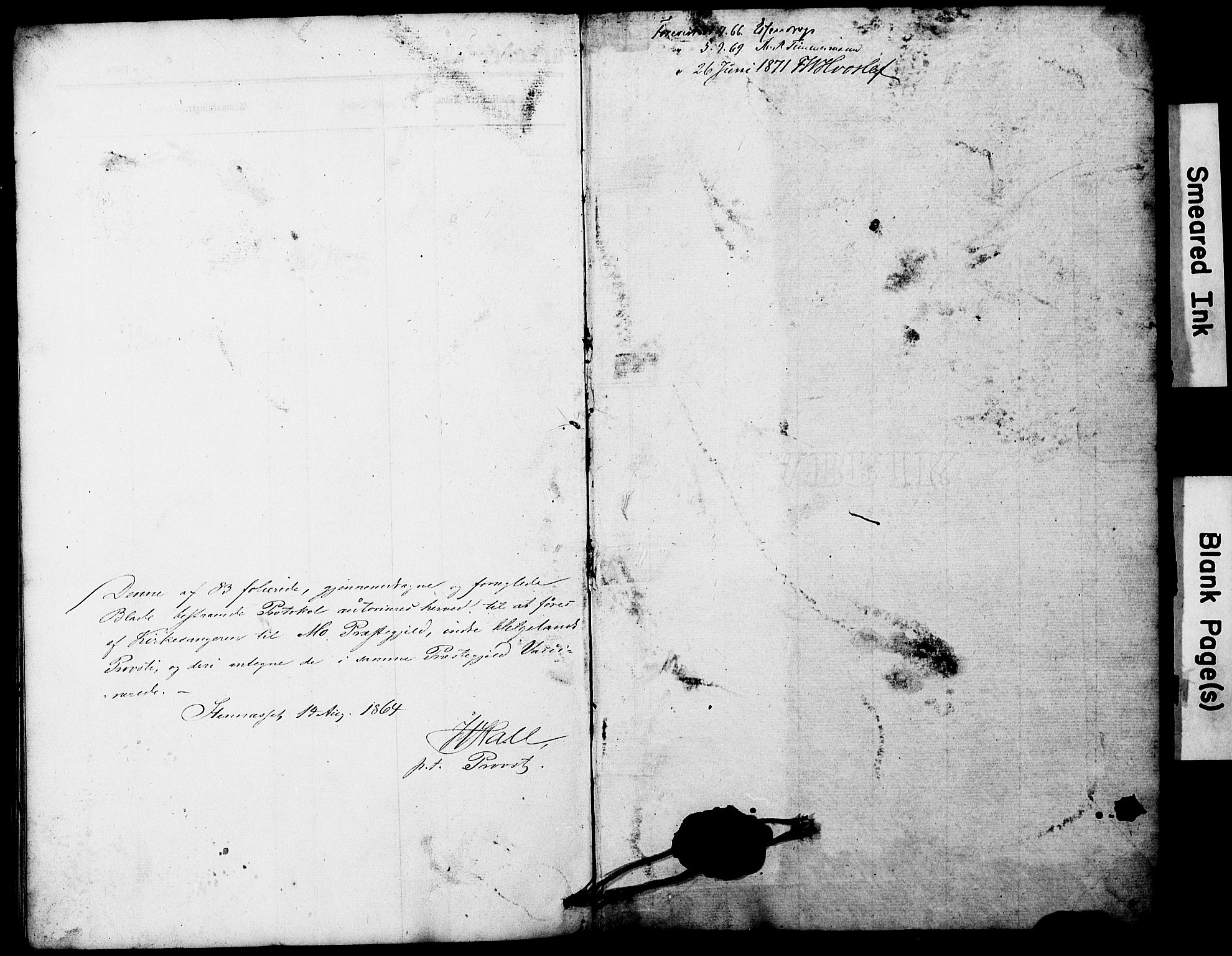 Ministerialprotokoller, klokkerbøker og fødselsregistre - Nordland, AV/SAT-A-1459/827/L0428: Klokkerbok nr. 827C17, 1861-1870