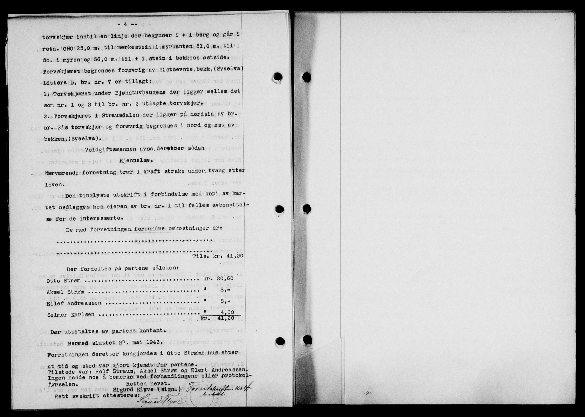 Lofoten sorenskriveri, SAT/A-0017/1/2/2C/L0011a: Pantebok nr. 11a, 1943-1943, Dagboknr: 1279/1943