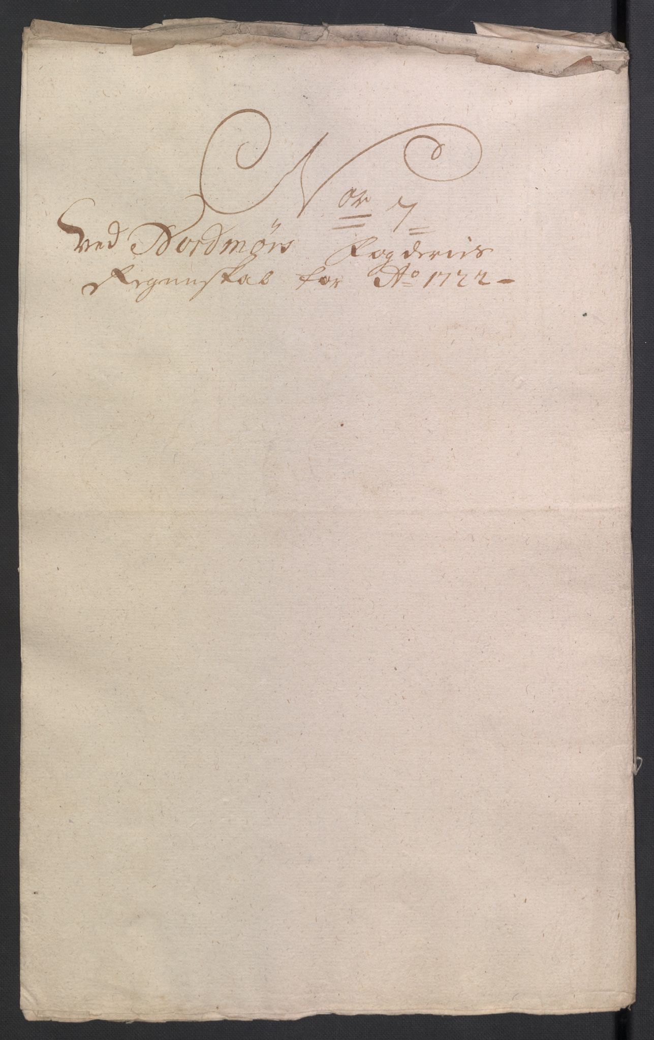 Rentekammeret inntil 1814, Reviderte regnskaper, Fogderegnskap, RA/EA-4092/R56/L3755: Fogderegnskap Nordmøre, 1722, s. 123