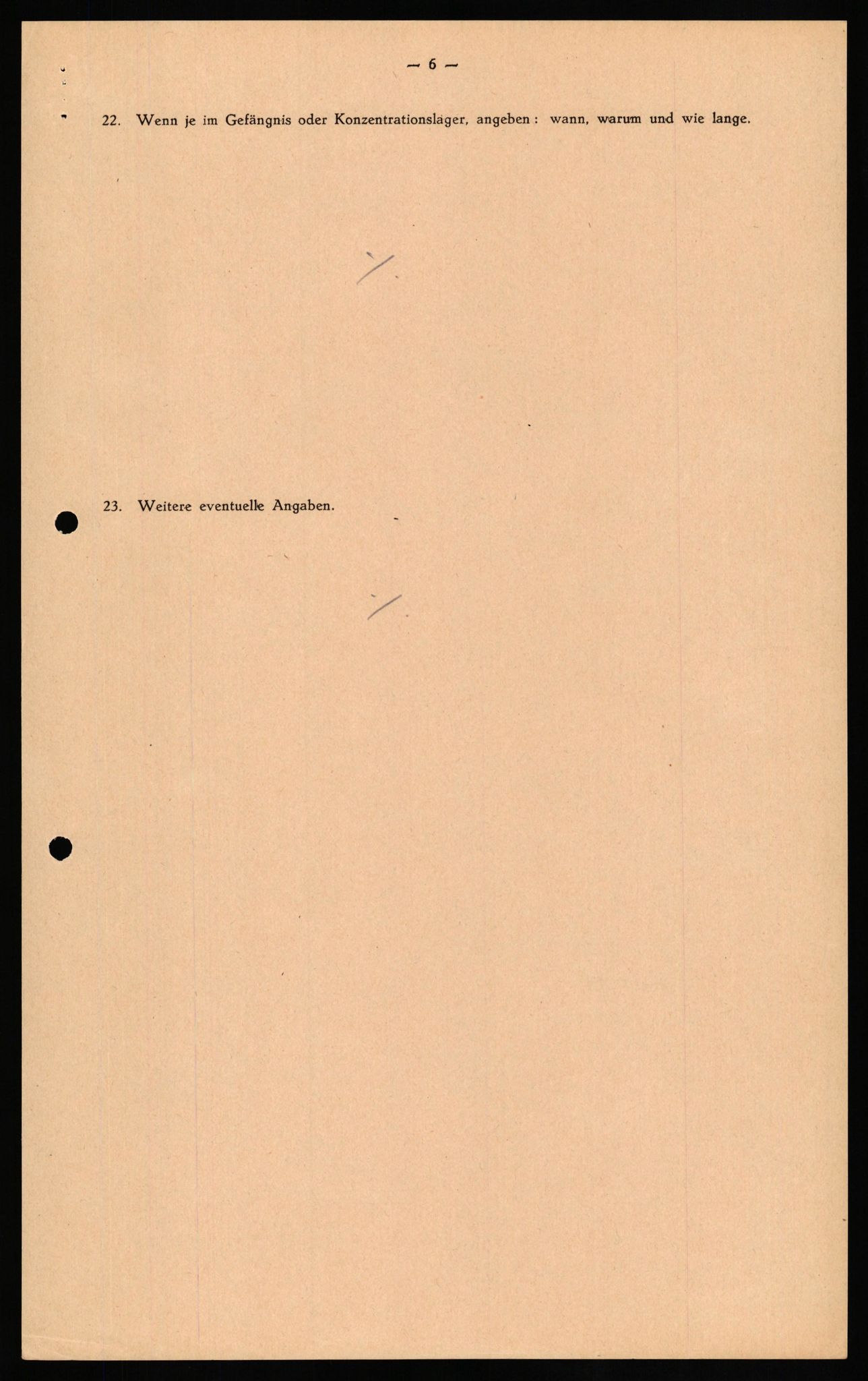 Forsvaret, Forsvarets overkommando II, AV/RA-RAFA-3915/D/Db/L0024: CI Questionaires. Tyske okkupasjonsstyrker i Norge. Tyskere., 1945-1946, s. 70