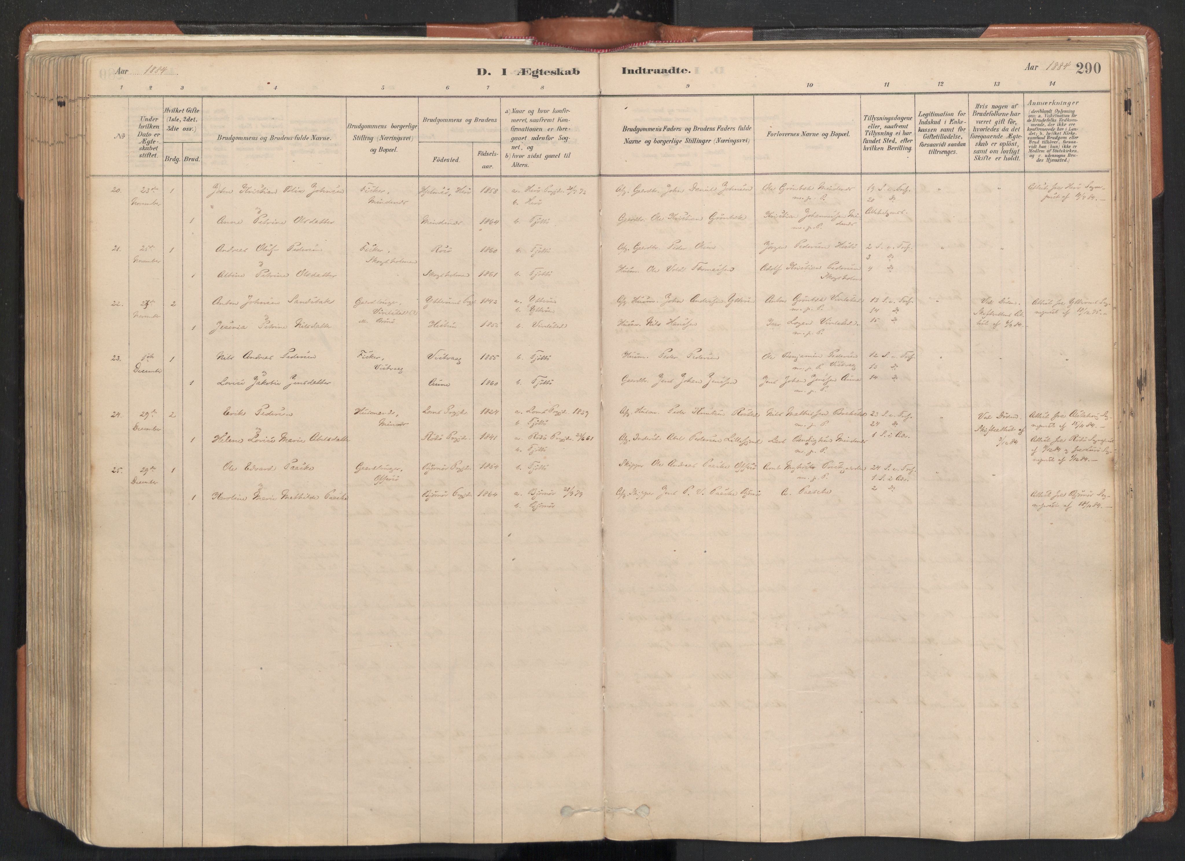 Ministerialprotokoller, klokkerbøker og fødselsregistre - Nordland, AV/SAT-A-1459/817/L0264: Ministerialbok nr. 817A04, 1878-1907, s. 290