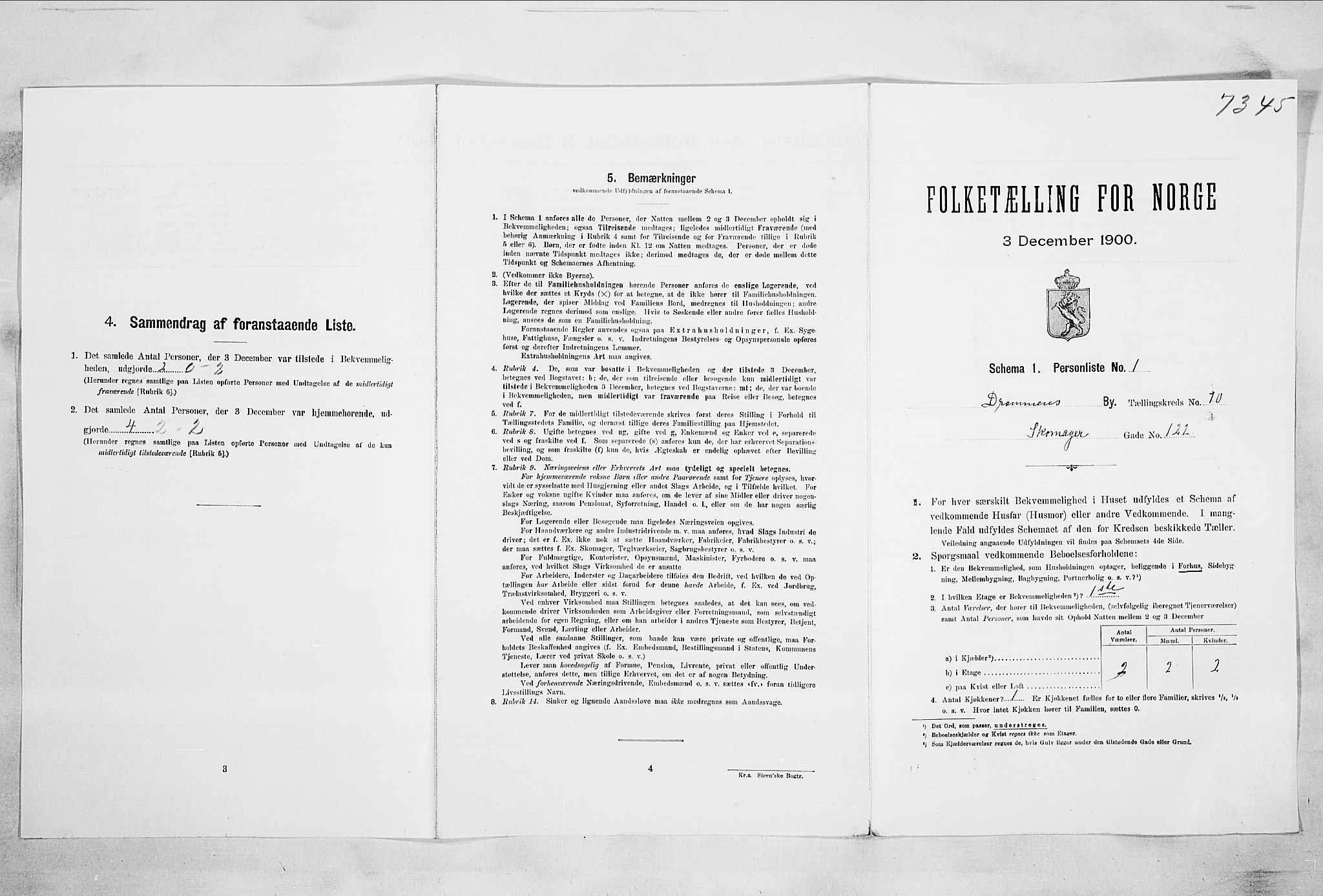RA, Folketelling 1900 for 0602 Drammen kjøpstad, 1900, s. 12201
