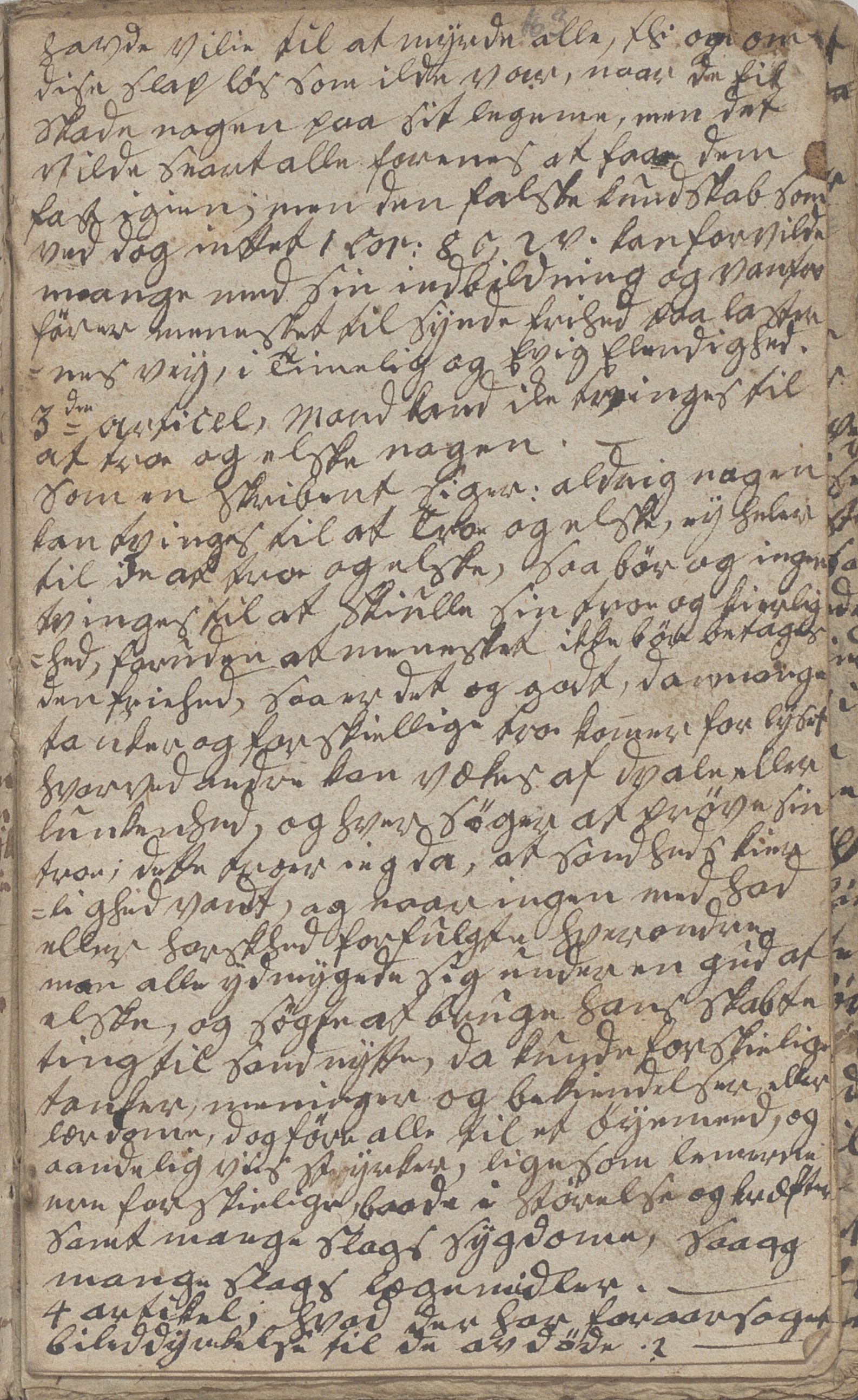 Heggtveitsamlingen, TMF/A-1007/H/L0046/0007: Brev, kopibøker, prekener, manus etc.  / "Fossem" - Kopibok. Sanger og brev, 1800-1802, s. 163