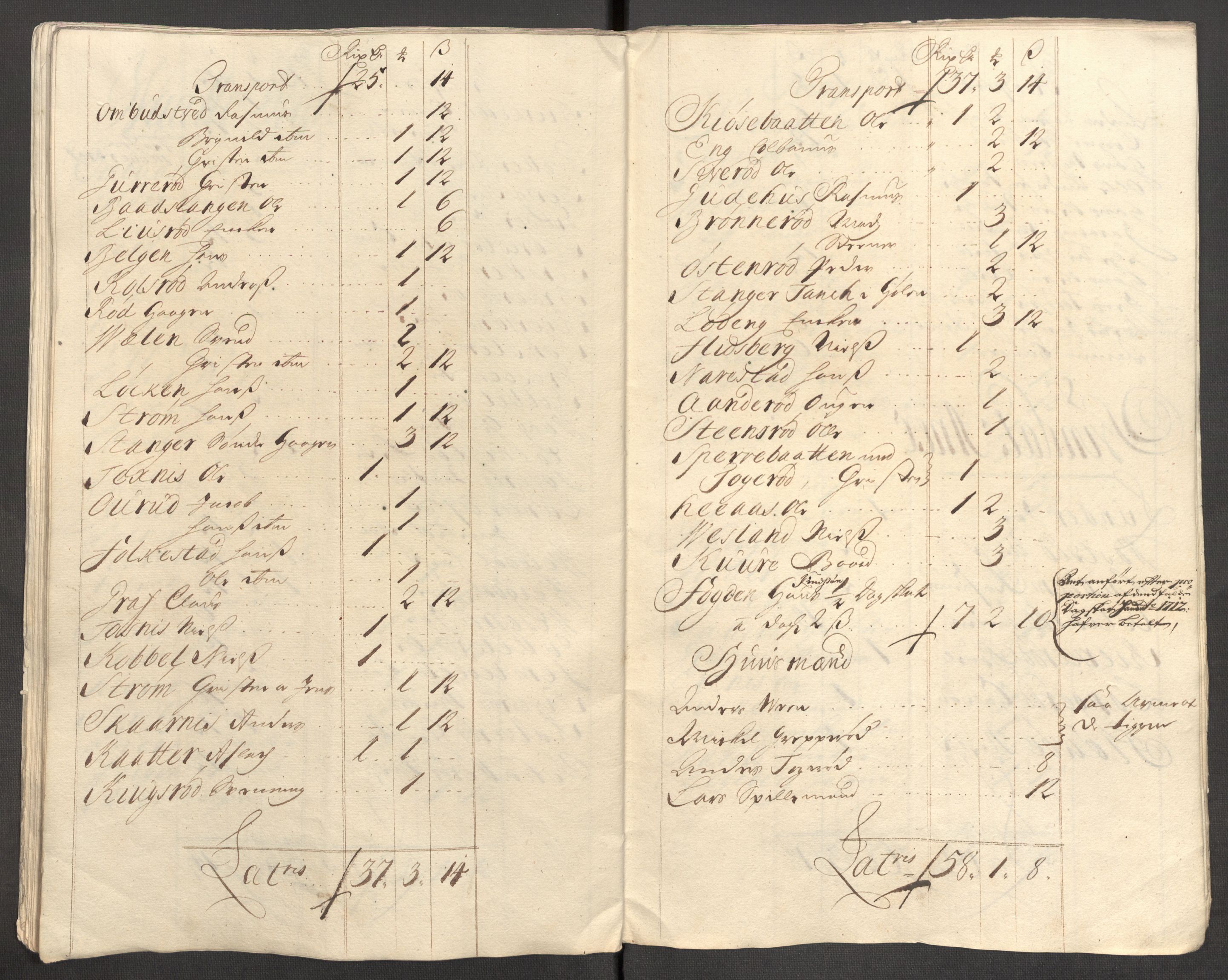 Rentekammeret inntil 1814, Reviderte regnskaper, Fogderegnskap, RA/EA-4092/R04/L0138: Fogderegnskap Moss, Onsøy, Tune, Veme og Åbygge, 1713-1714, s. 86