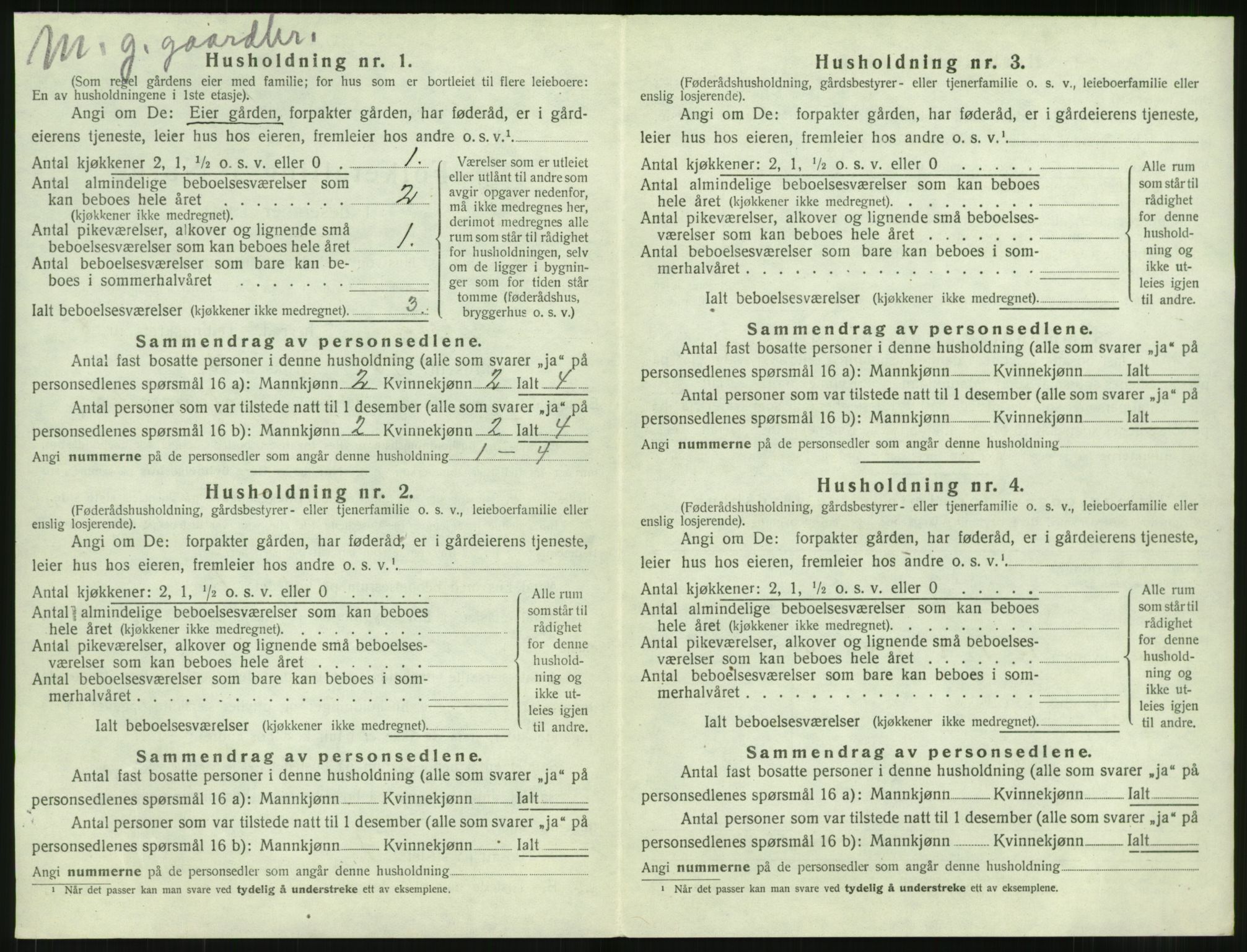 SAT, Folketelling 1920 for 1535 Vestnes herred, 1920, s. 930