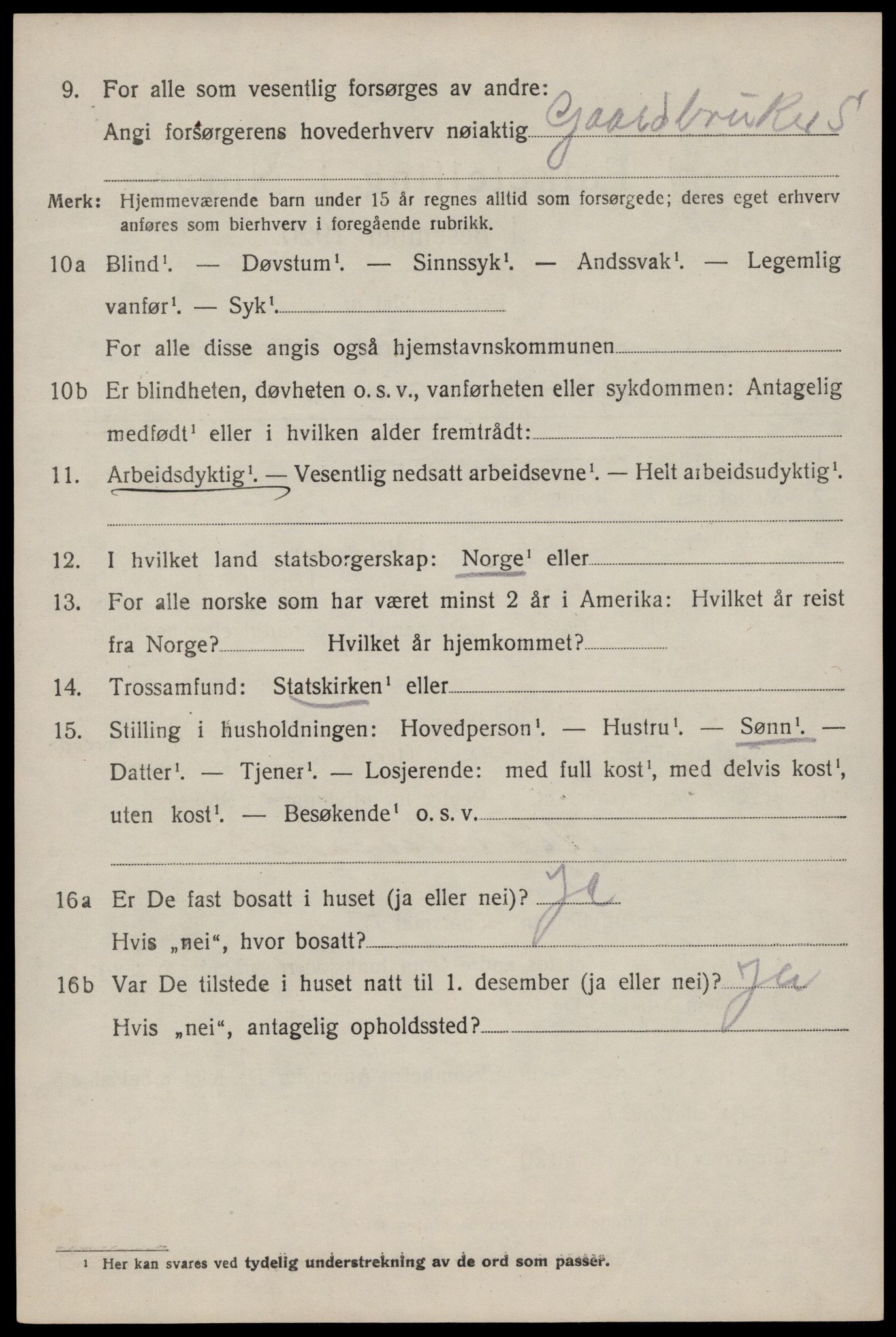 SAST, Folketelling 1920 for 1126 Hetland herred, 1920, s. 19754