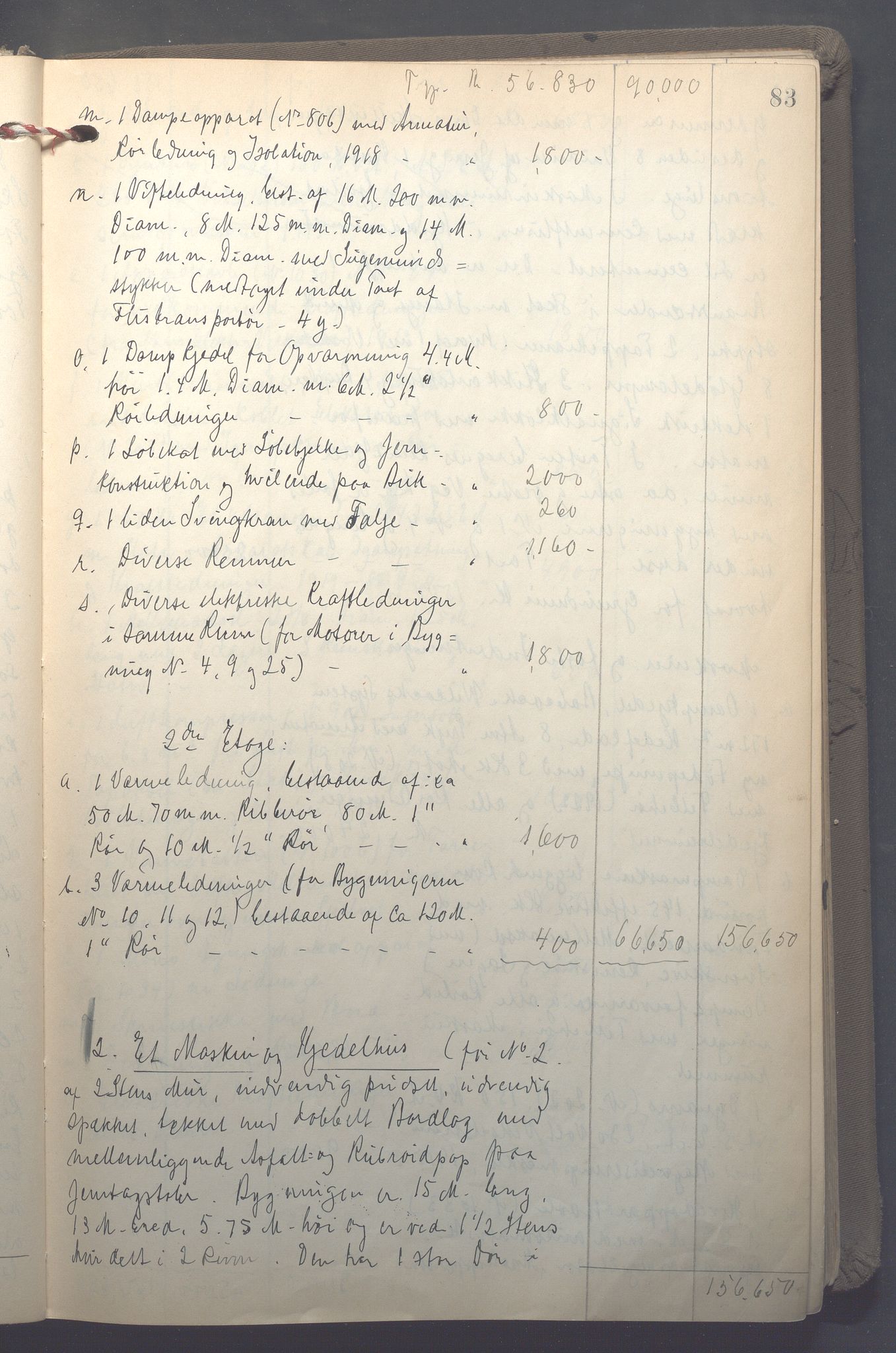 Lensmennene i Aker, OBA/A-10133/F/Fb/L0002: Branntakstprotokoll, 1922-1929, s. 83