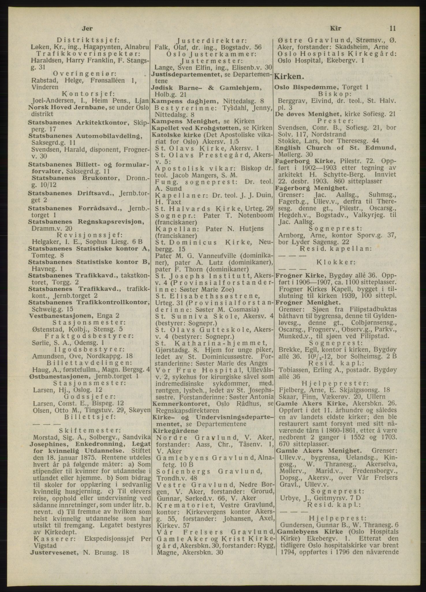 Kristiania/Oslo adressebok, PUBL/-, 1946, s. 11