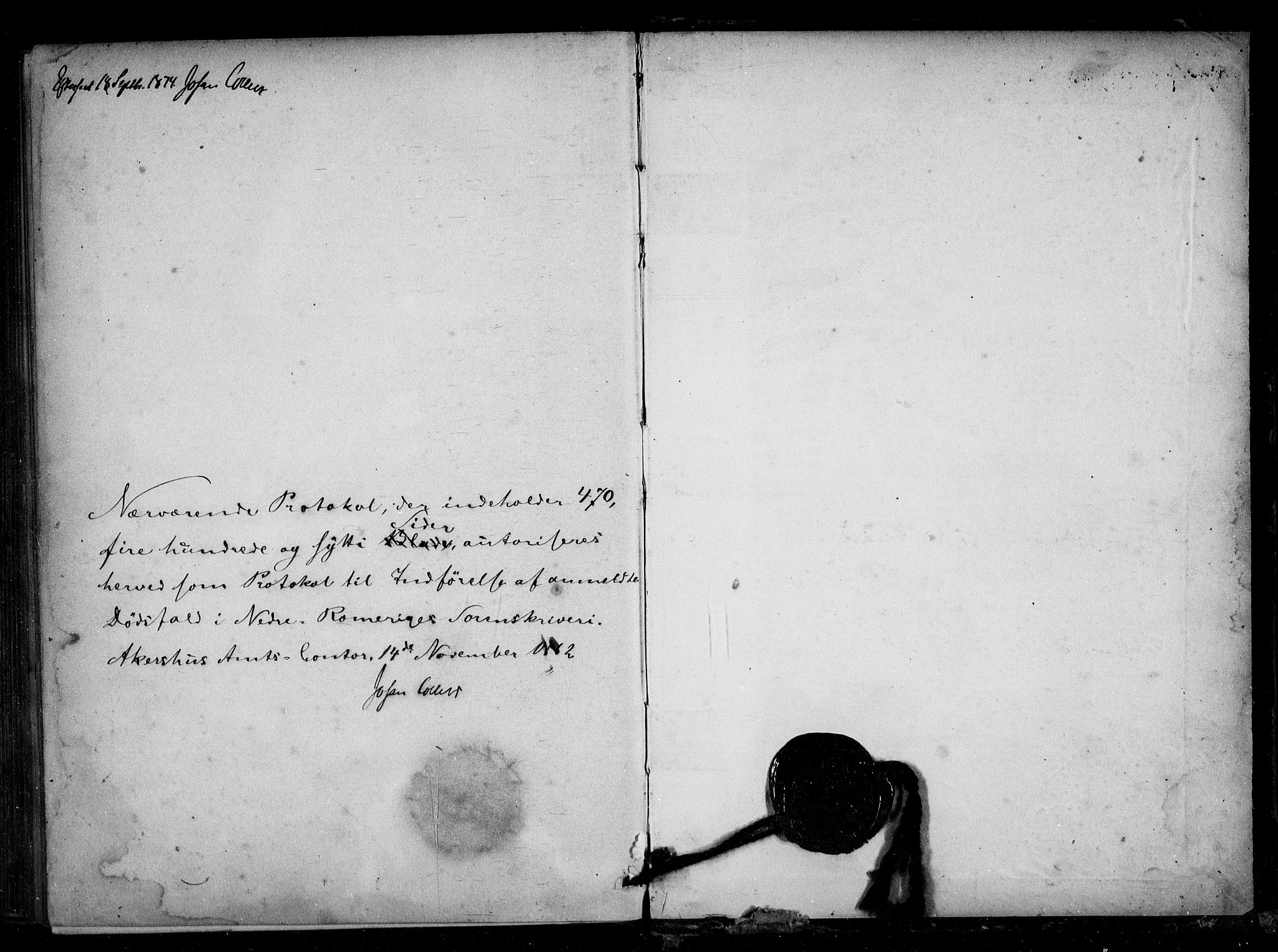 Nedre Romerike sorenskriveri, AV/SAO-A-10469/H/Hb/Hba/L0003: Dødsfallsprotokoll, rekke I , 1863-1876