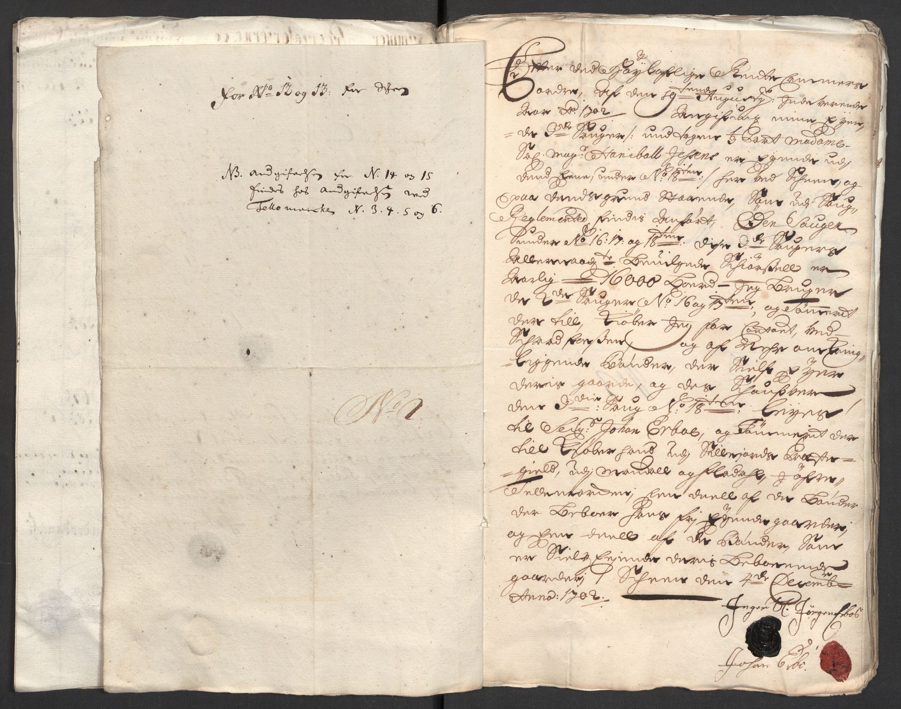 Rentekammeret inntil 1814, Reviderte regnskaper, Fogderegnskap, AV/RA-EA-4092/R36/L2107: Fogderegnskap Øvre og Nedre Telemark og Bamble, 1702, s. 12