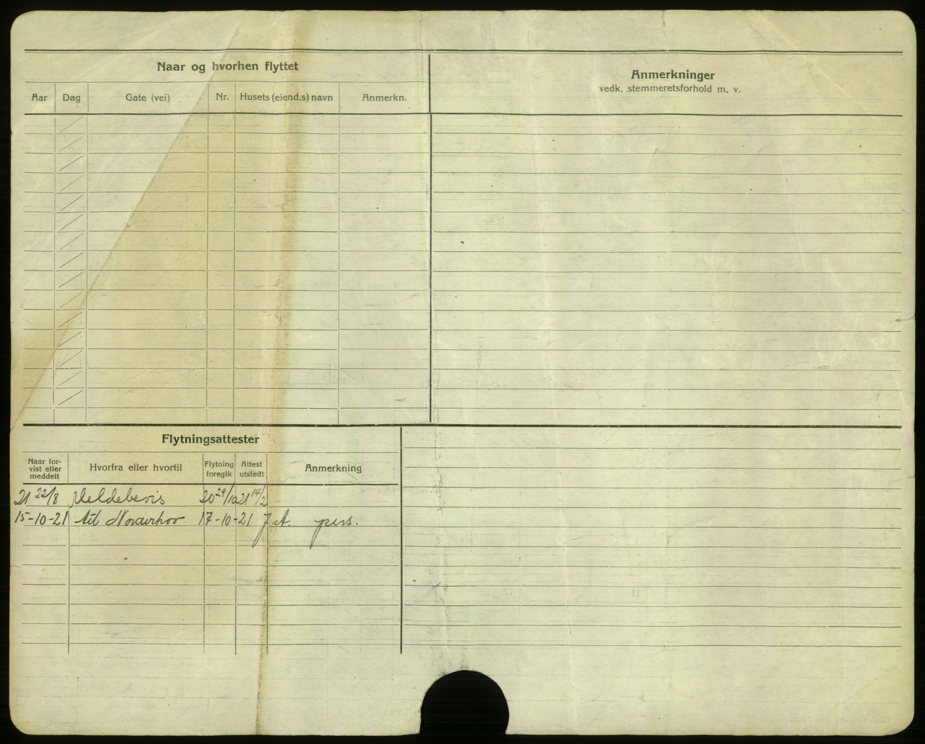 Oslo folkeregister, Registerkort, AV/SAO-A-11715/F/Fa/Faa/L0009: Kvinner, 1917-1922, s. 3