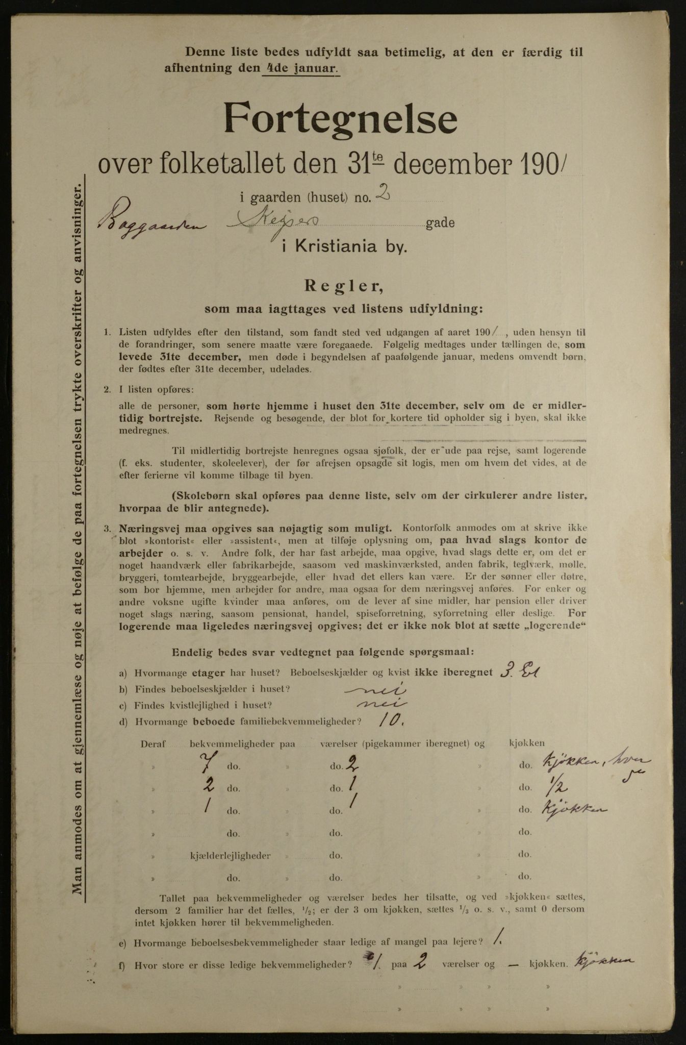 OBA, Kommunal folketelling 31.12.1901 for Kristiania kjøpstad, 1901, s. 7683